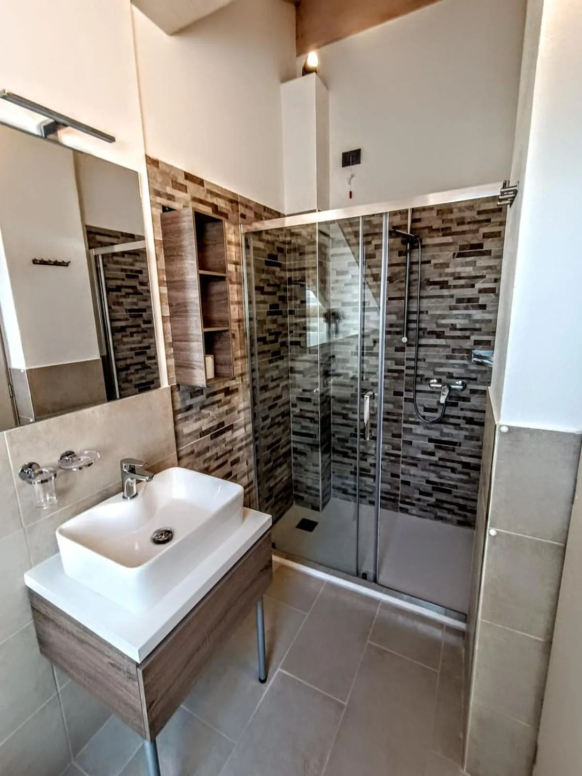 Bathroom in Il B&B di PIAZZA MOTTA