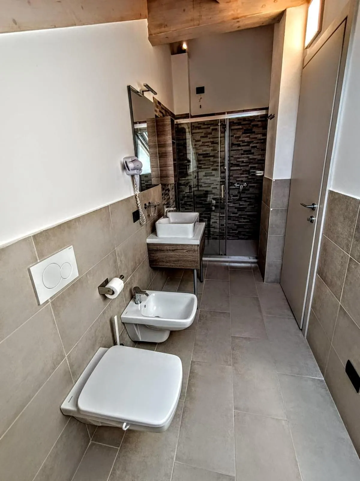 Bathroom in Il B&B di PIAZZA MOTTA