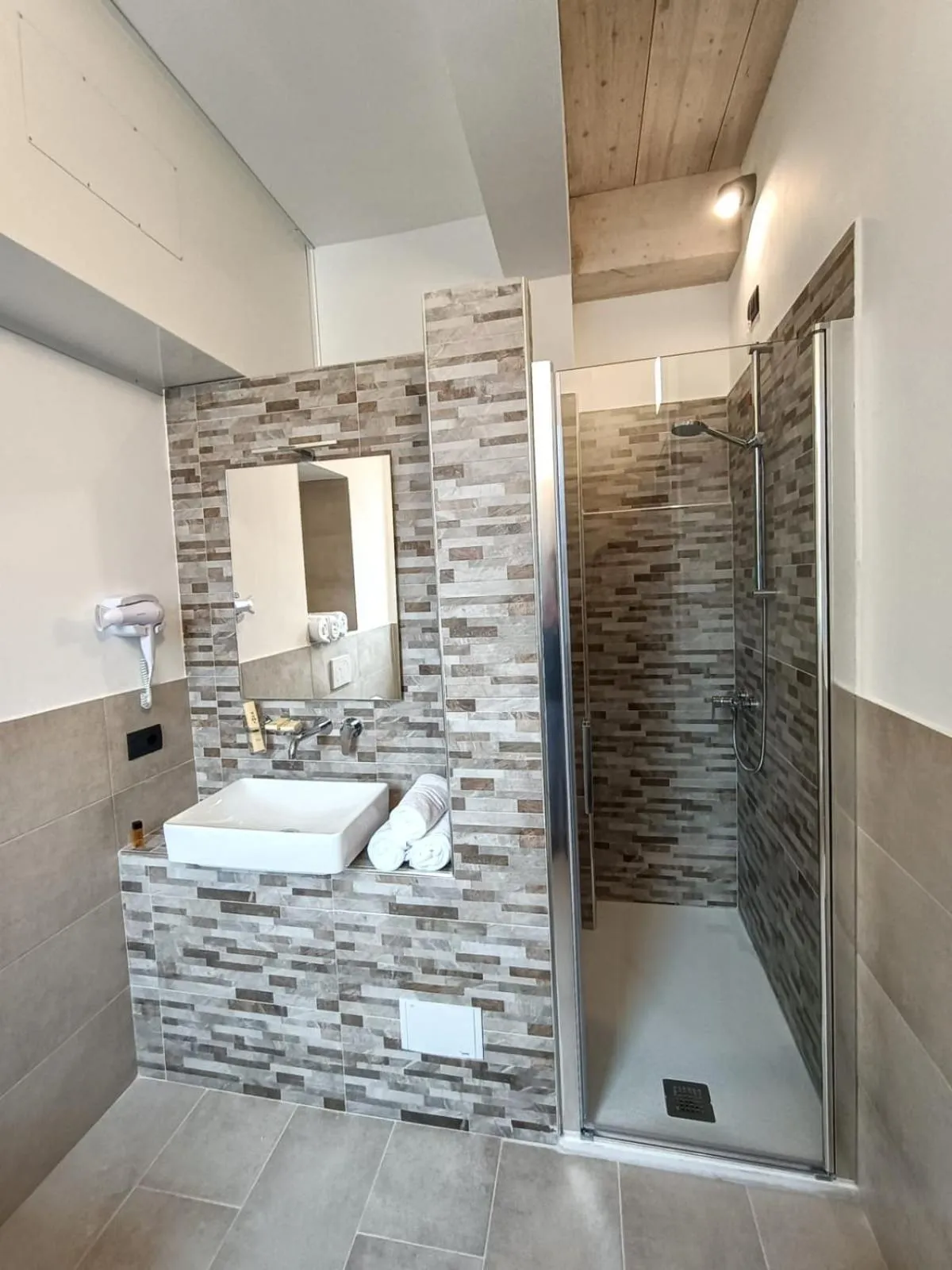 Bathroom in Il B&B di PIAZZA MOTTA