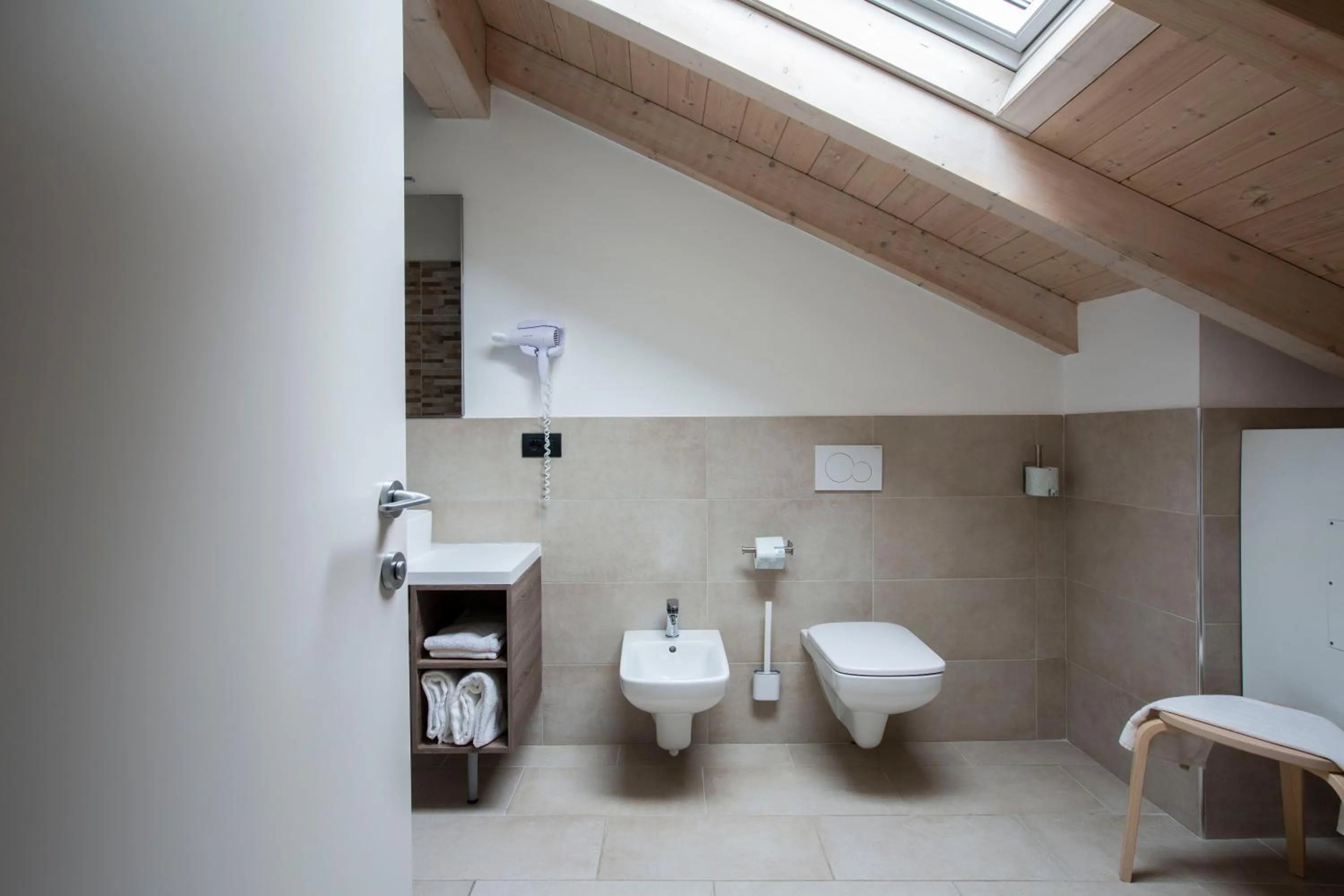 Bathroom in Il B&B di PIAZZA MOTTA