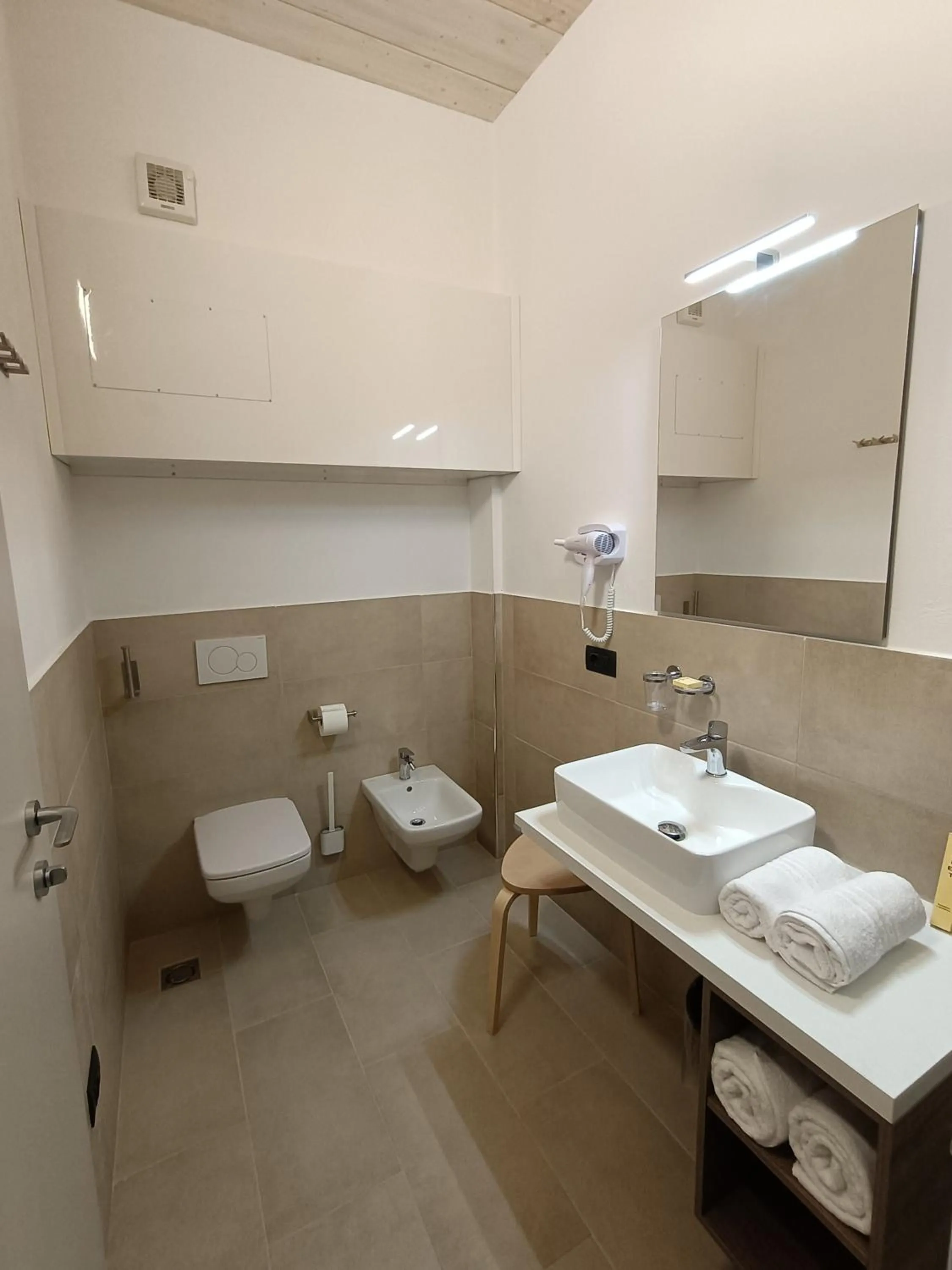 Bathroom in Il B&B di PIAZZA MOTTA