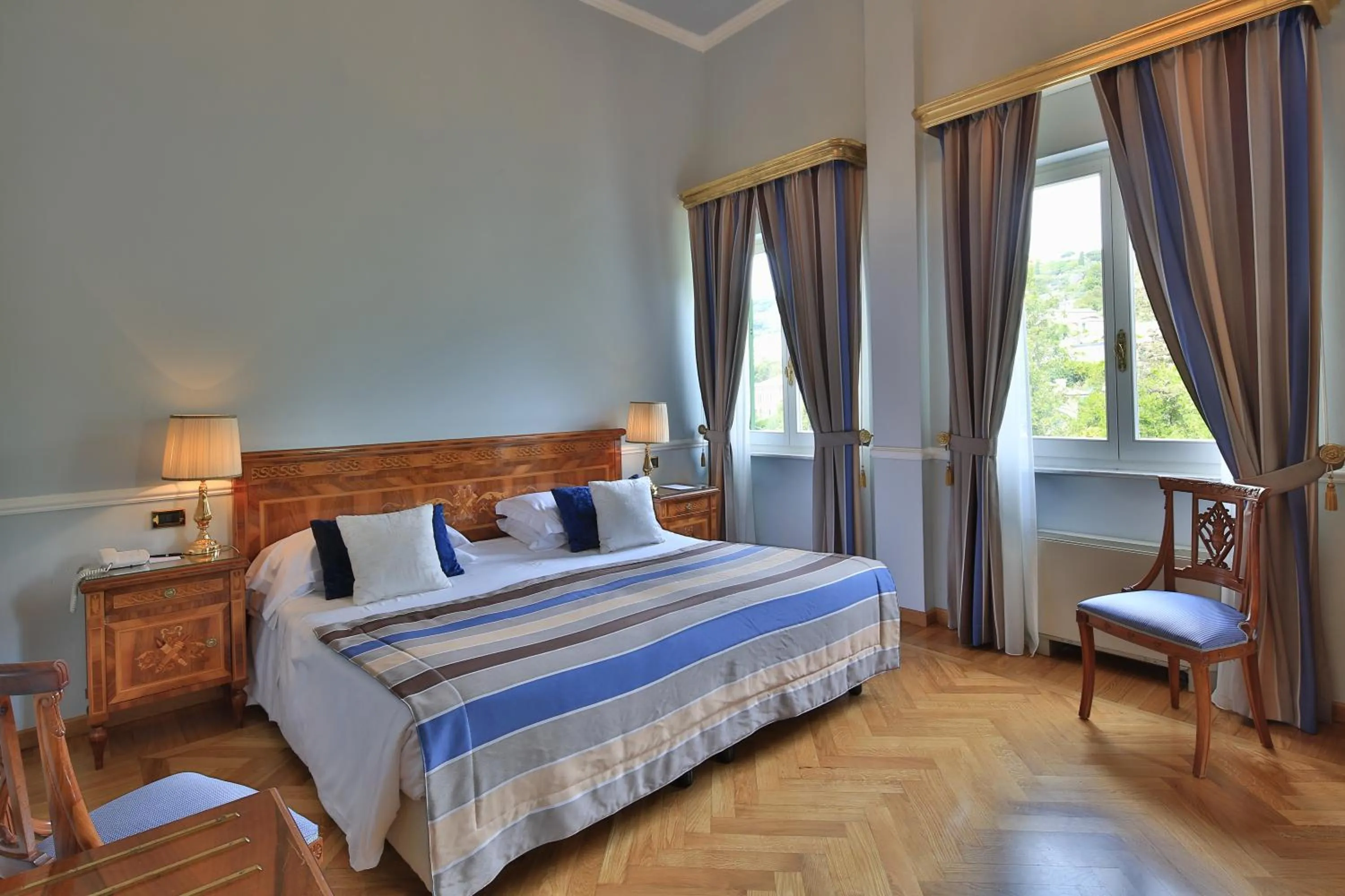 Bed in Imperiale Palace Hotel