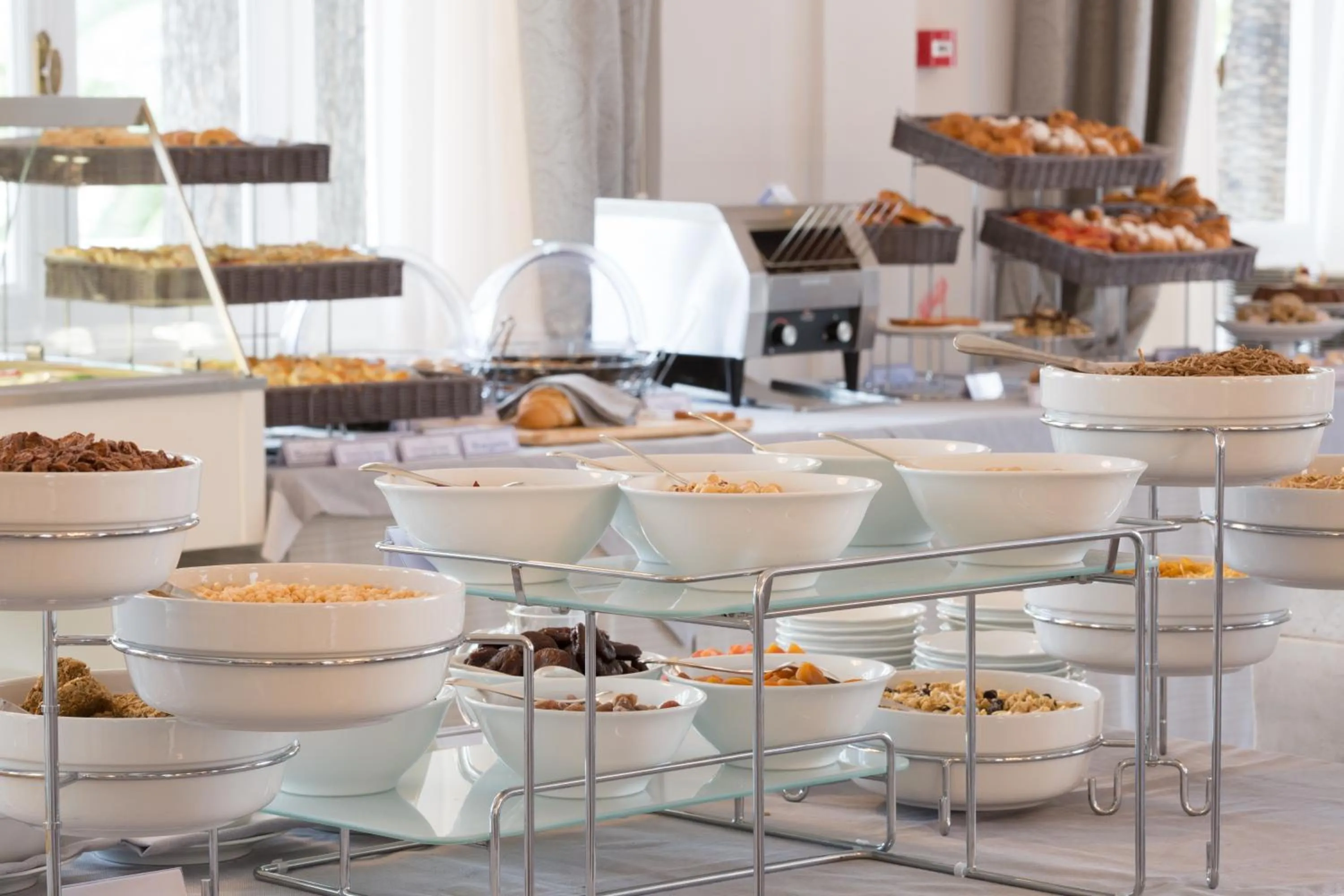 Continental breakfast in Imperiale Palace Hotel