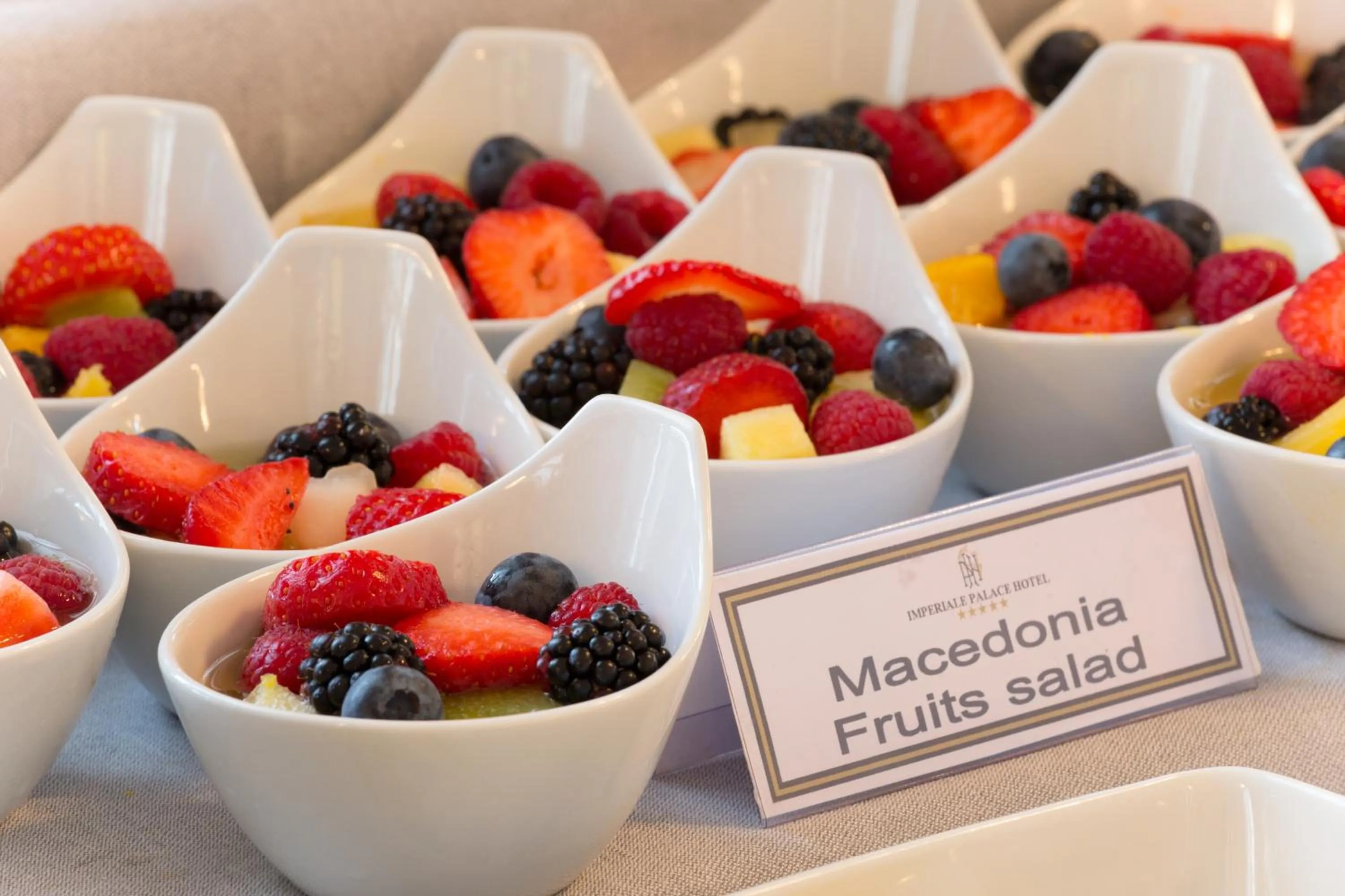 Continental breakfast in Imperiale Palace Hotel
