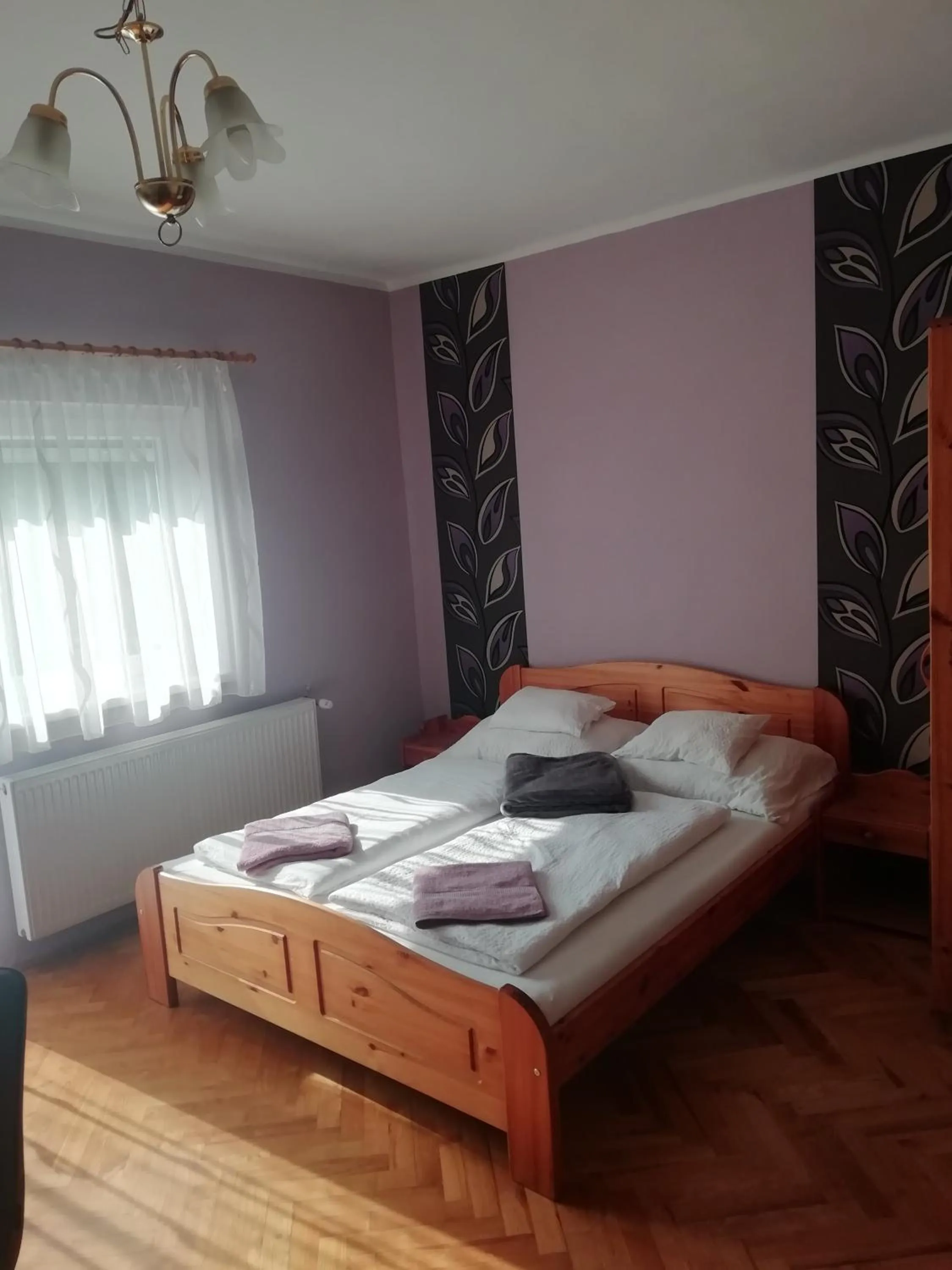 Bed in Szilvia apartman