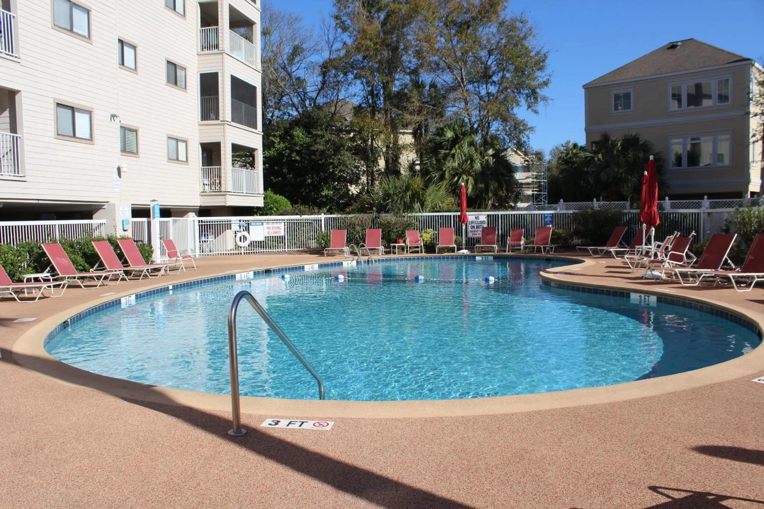 Pool view in Gorgeous 2 Bedroom Condo