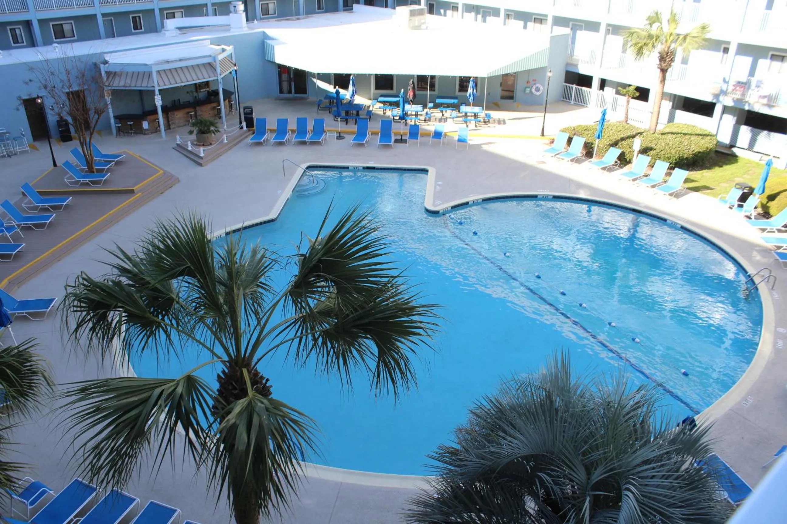 Pool view in Gorgeous 2 Bedroom Condo
