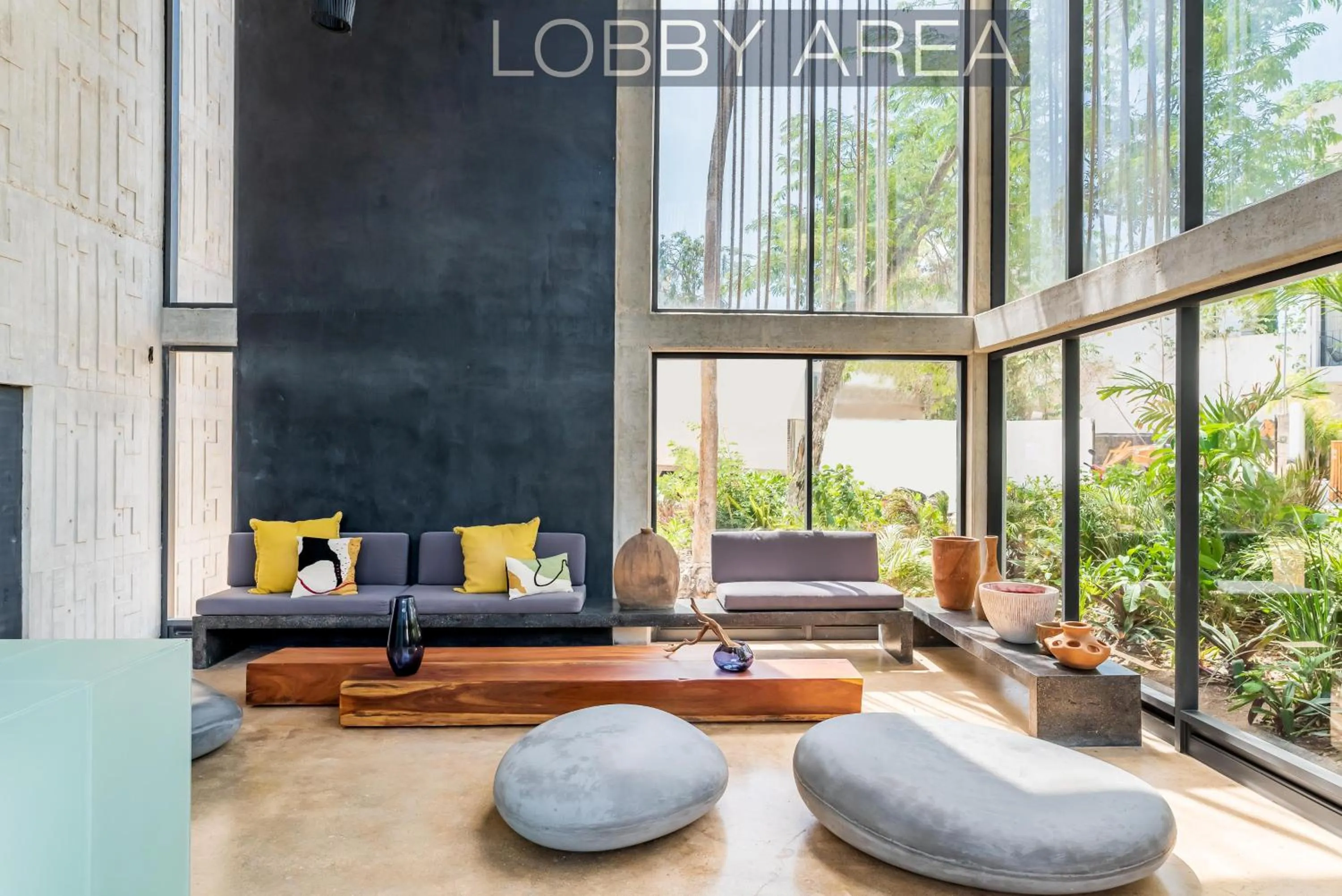 Lobby or reception in IIK Tulum Luxury Condo by Spot Rentals