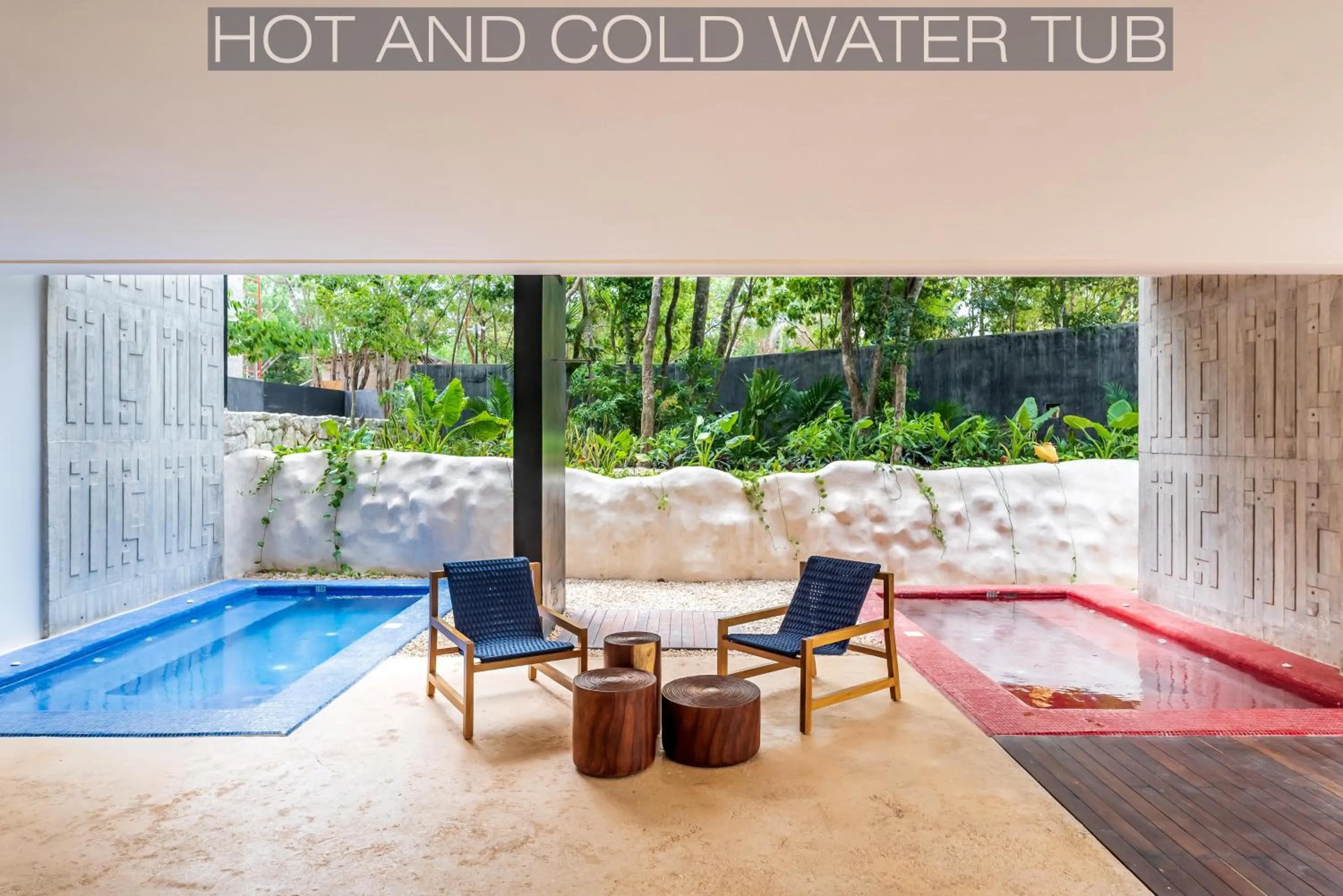 Patio in IIK Tulum Luxury Condo by Spot Rentals