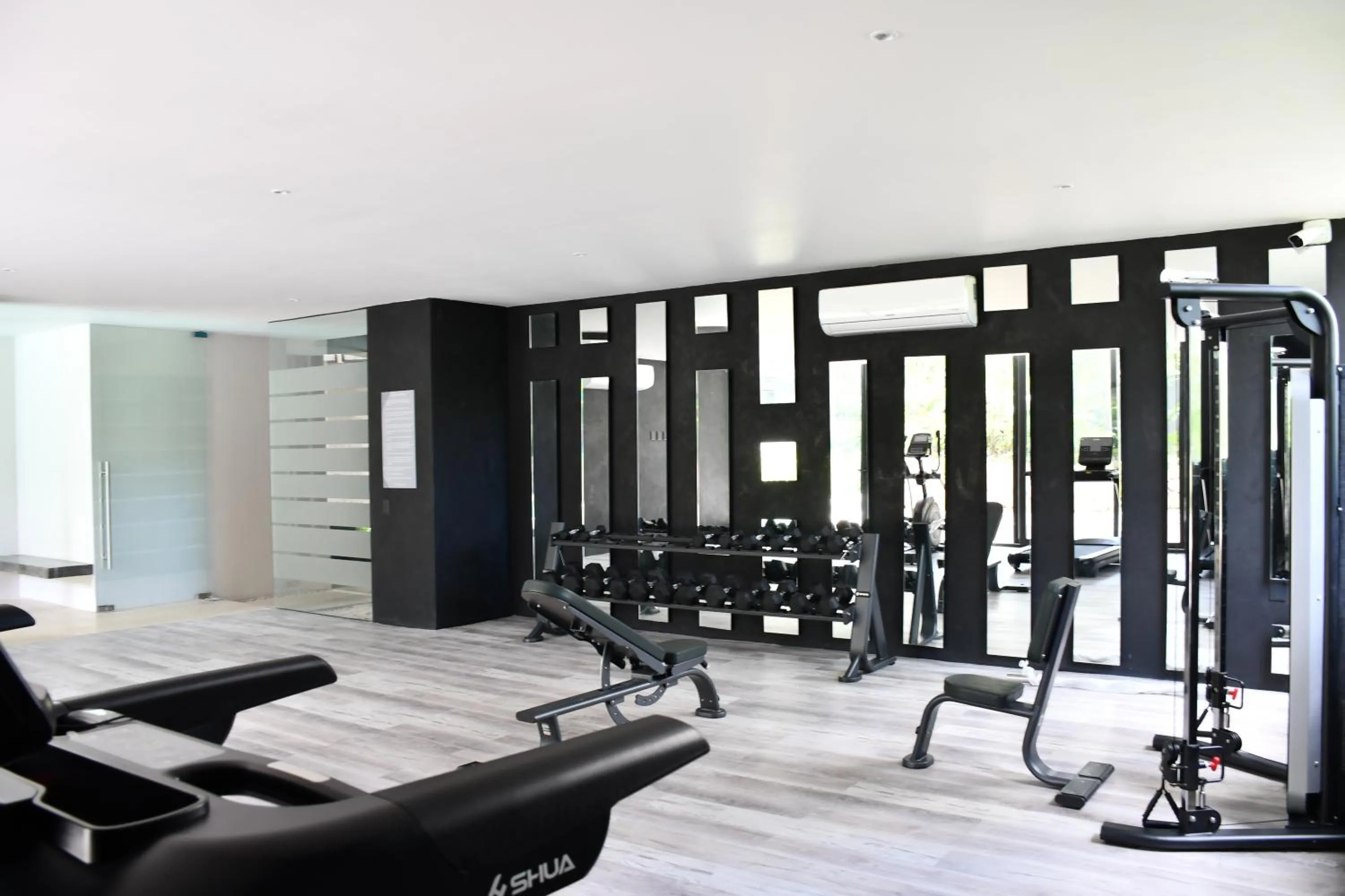 Fitness centre/facilities in IIK Tulum Luxury Condo by Spot Rentals