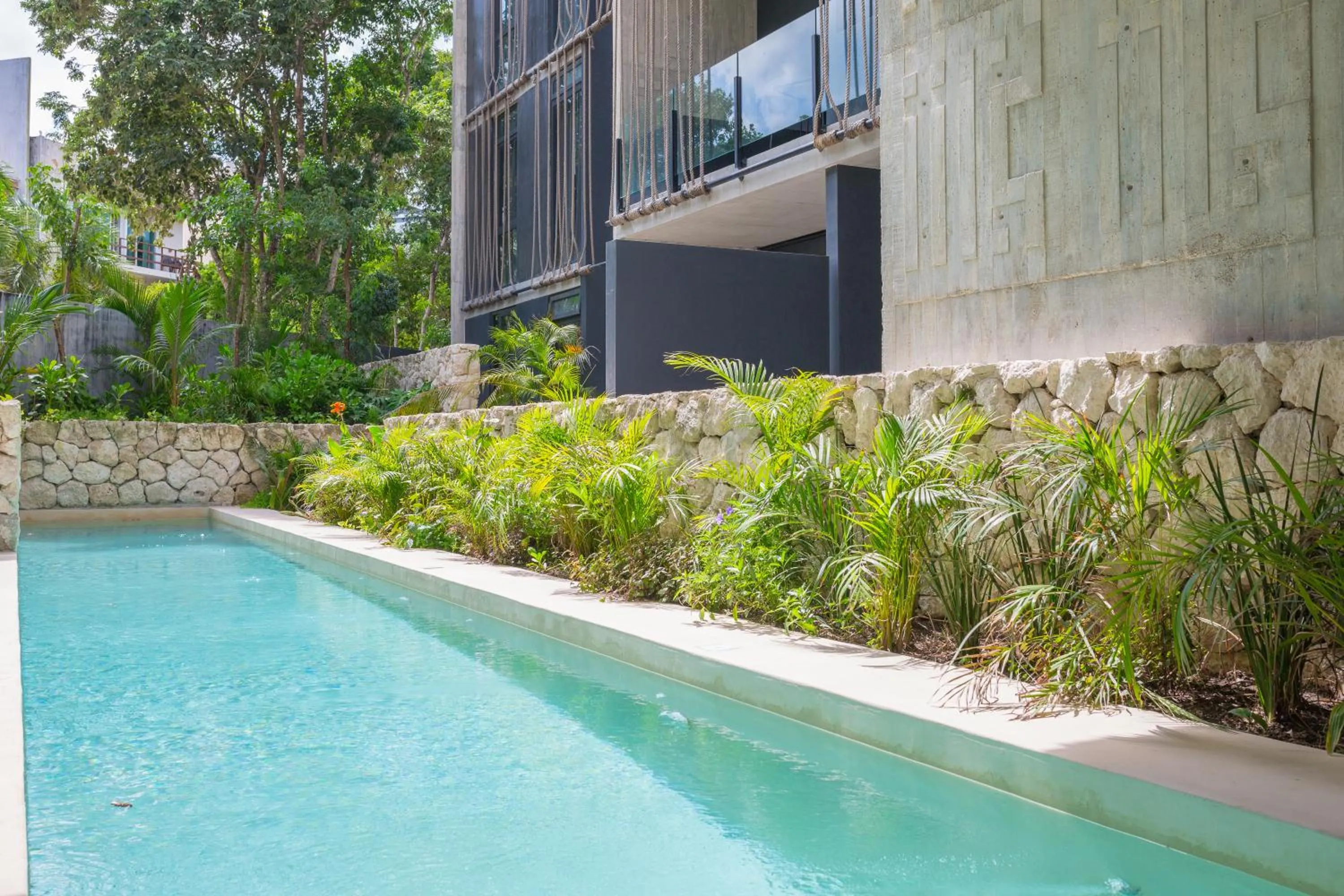 Swimming pool in IIK Tulum Luxury Condo by Spot Rentals
