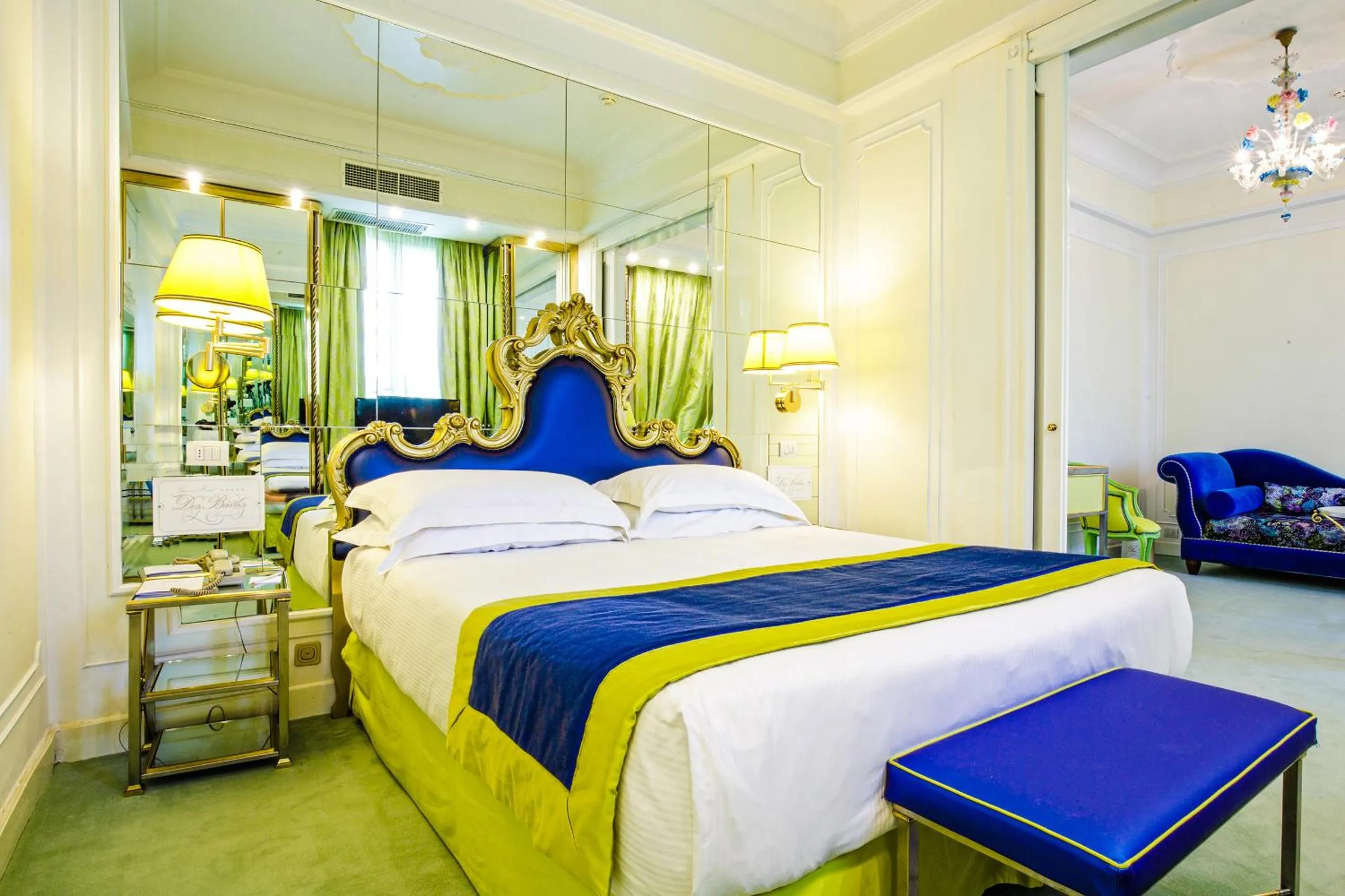 Bed in Grand Hotel Des Bains