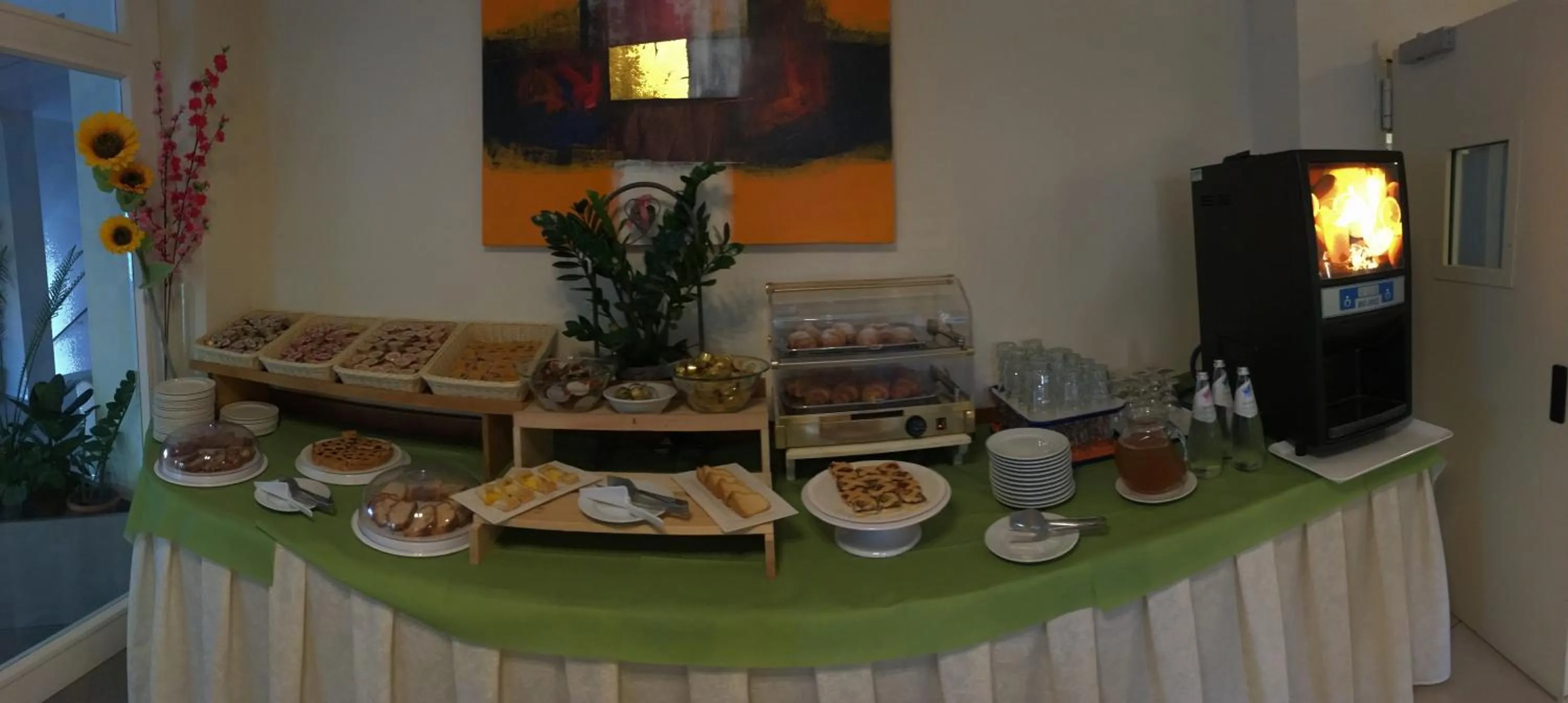 Continental breakfast in Hotel Gardesana