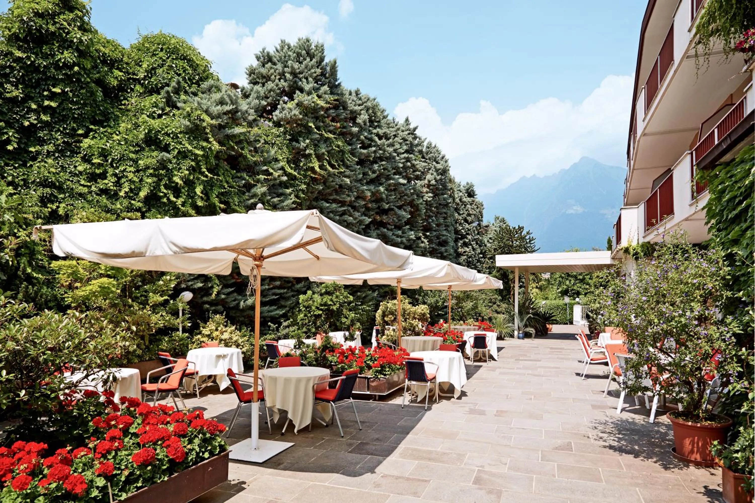 Patio in Hotel Juliane