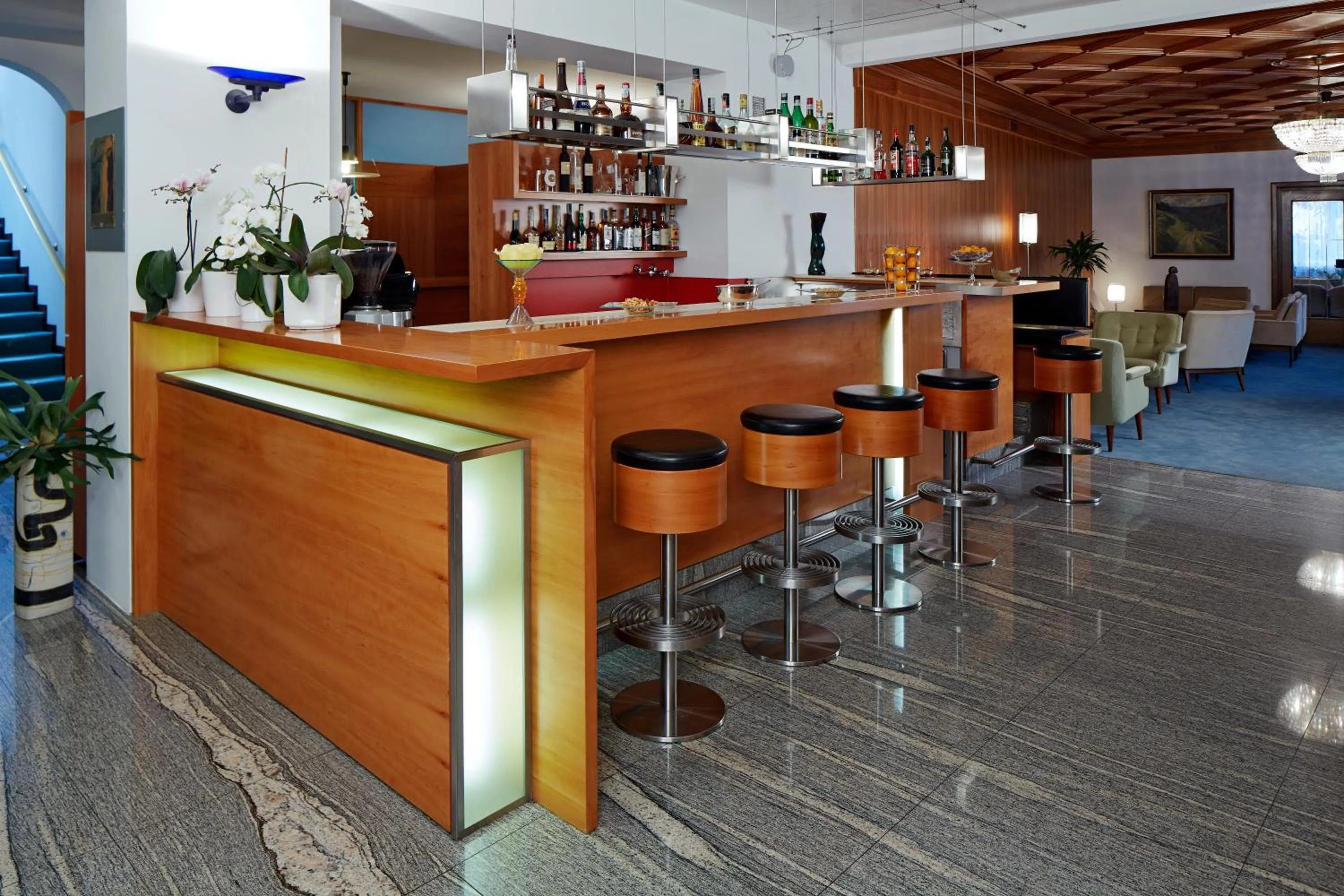 Lounge or bar in Hotel Juliane