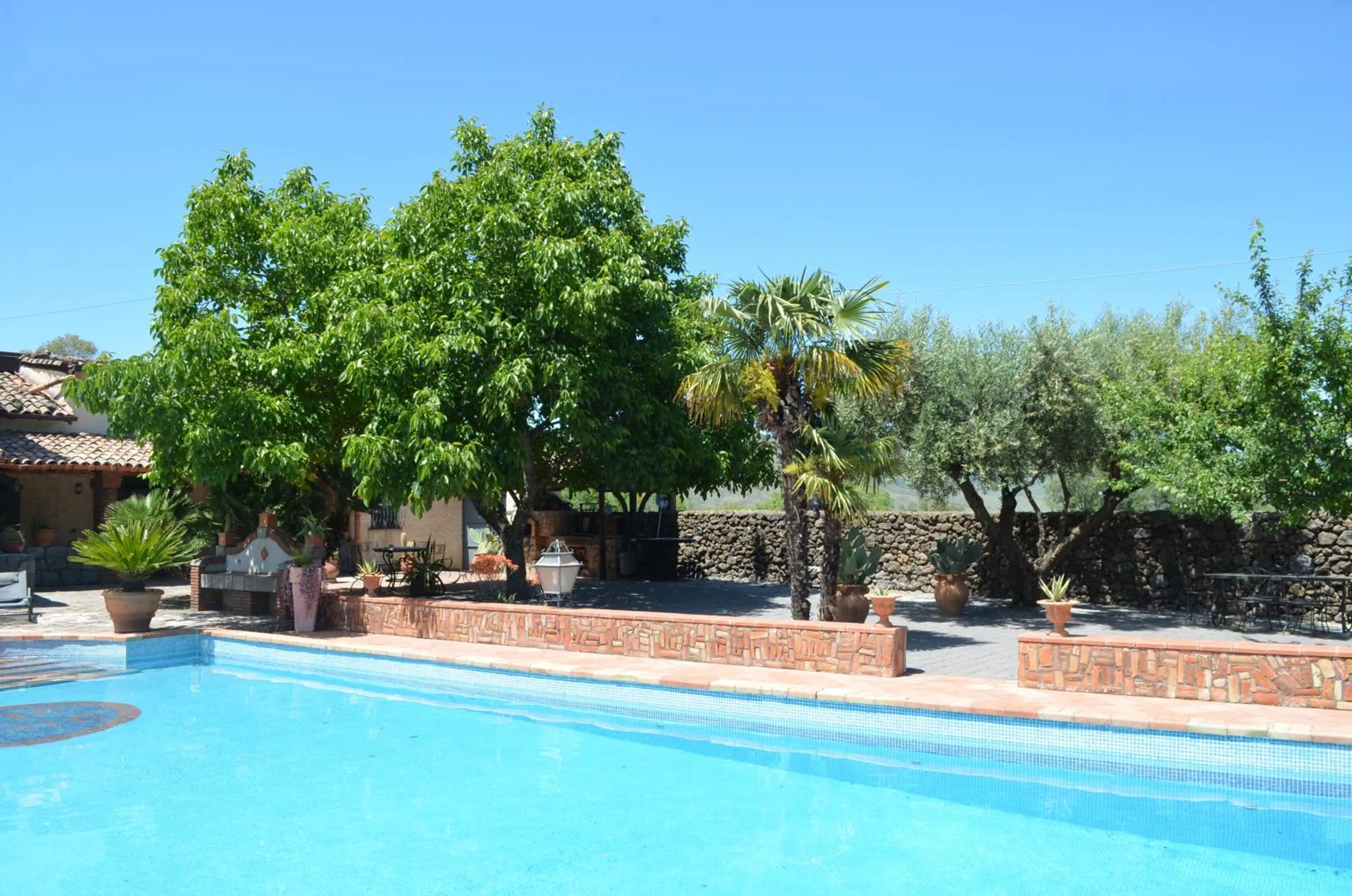 Garden view in Villa VEDA