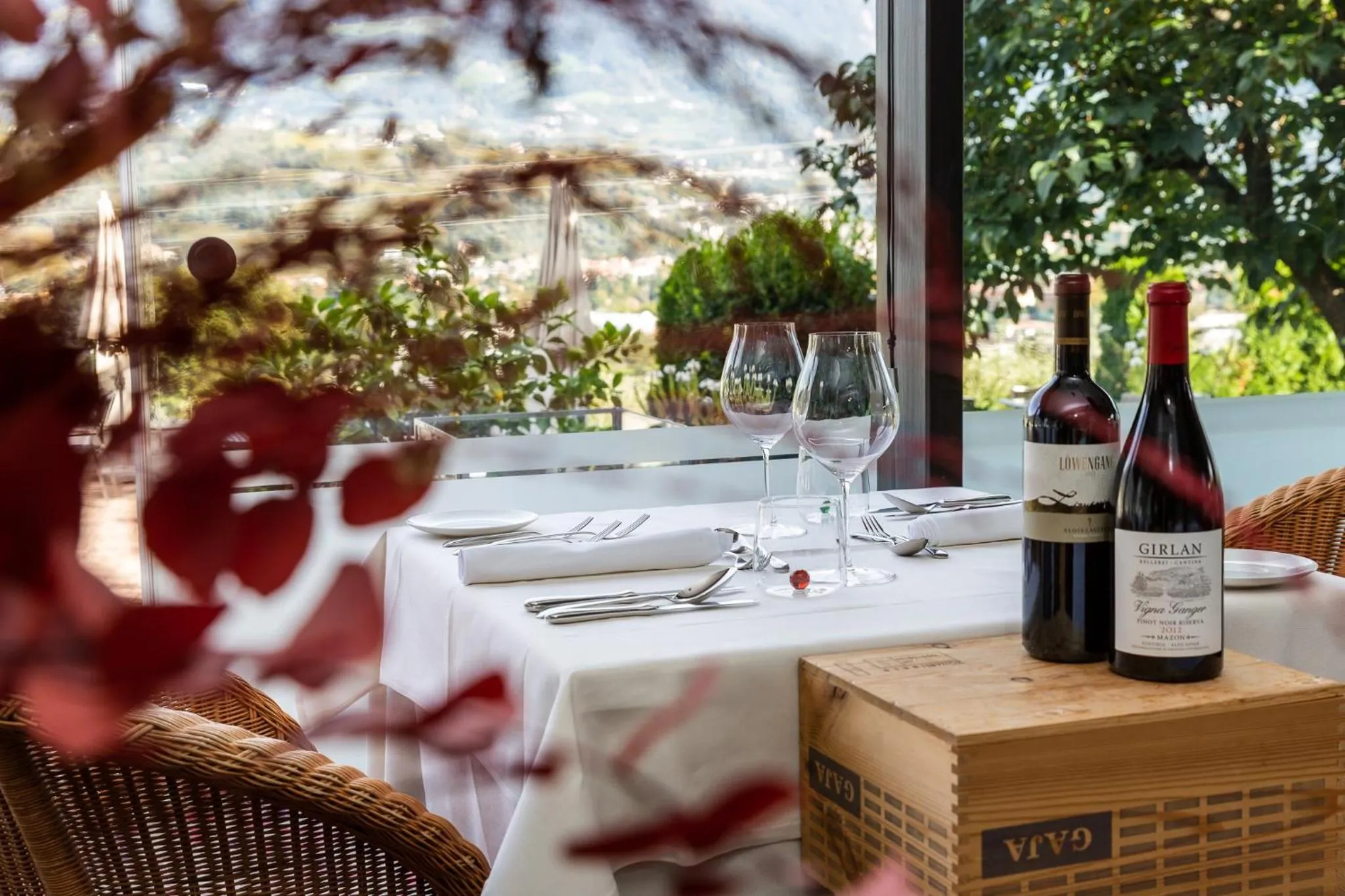 Restaurant/places to eat in Bio & Wellnesshotel Pazeider - Healing Garden above Meran