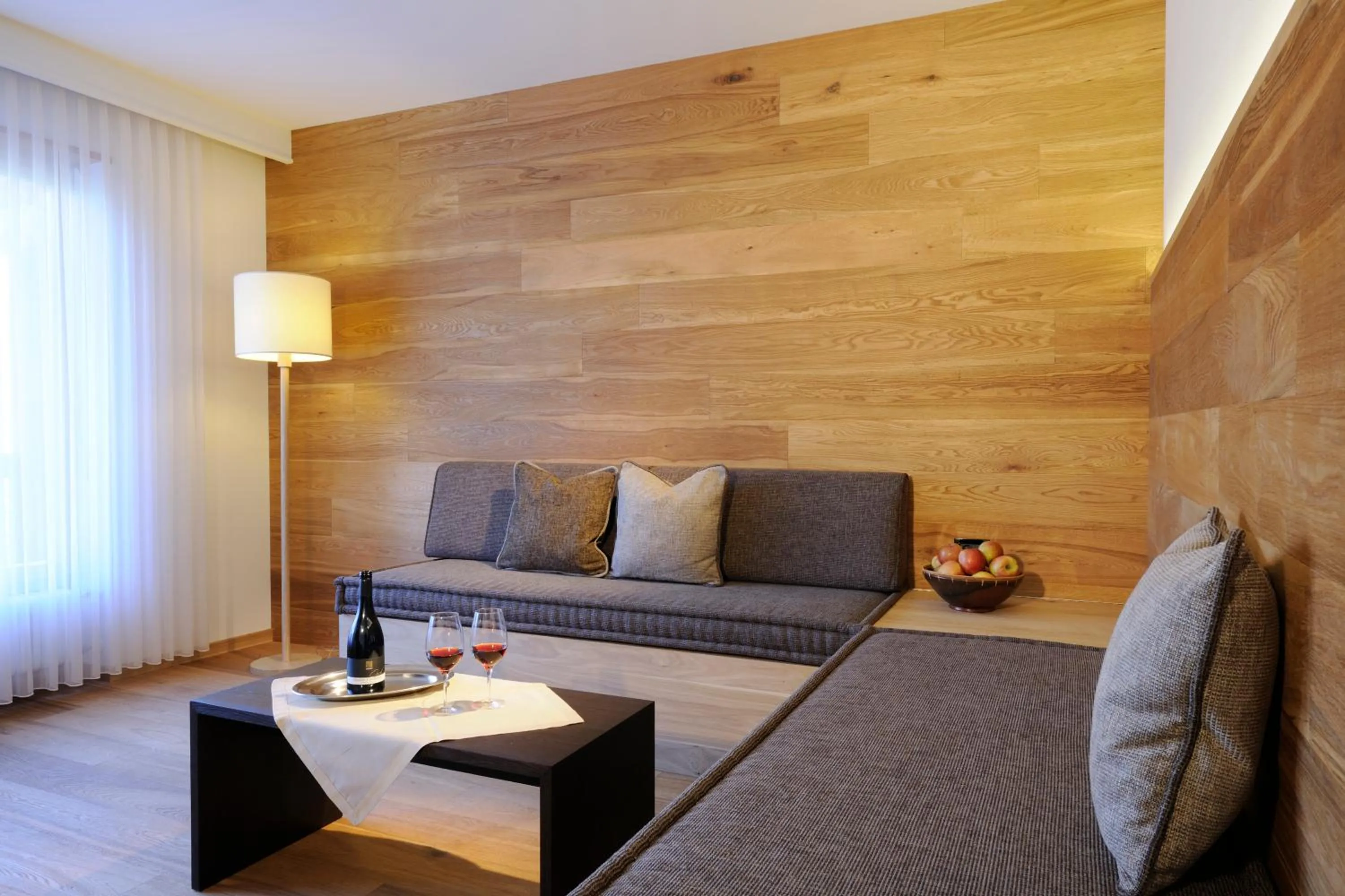 Living room in Bio & Wellnesshotel Pazeider - Healing Garden above Meran