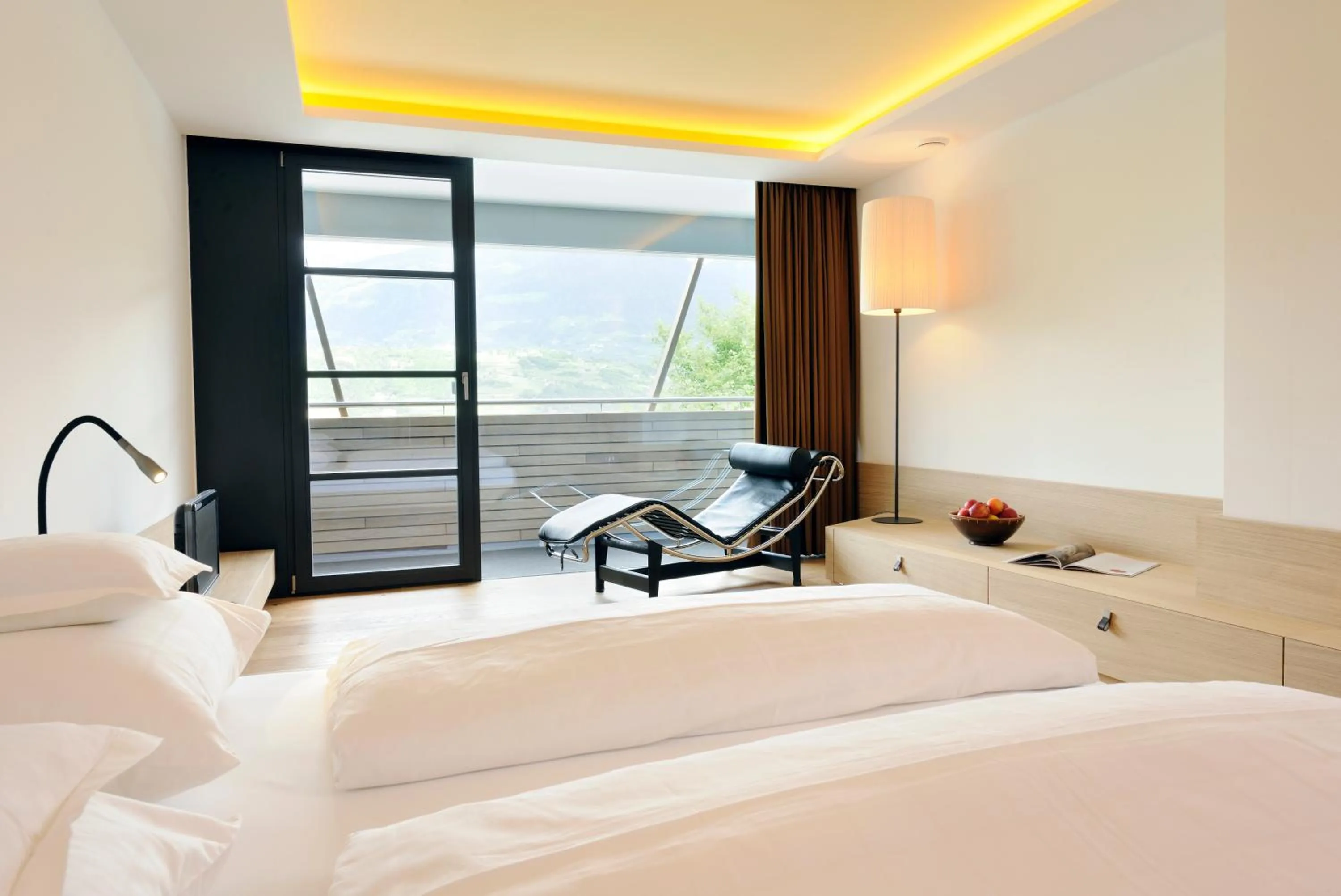 Photo of the whole room, Bed in Bio & Wellnesshotel Pazeider - Healing Garden above Meran