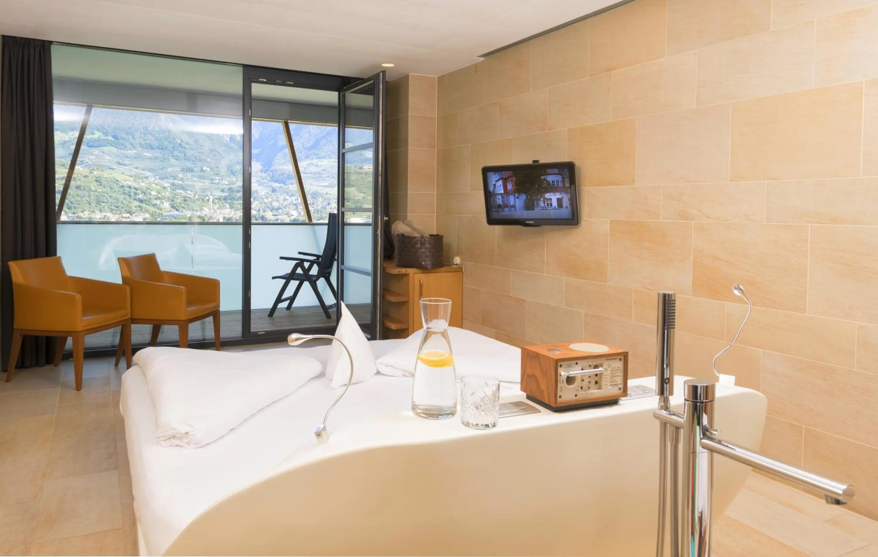 Photo of the whole room in Bio & Wellnesshotel Pazeider - Healing Garden above Meran