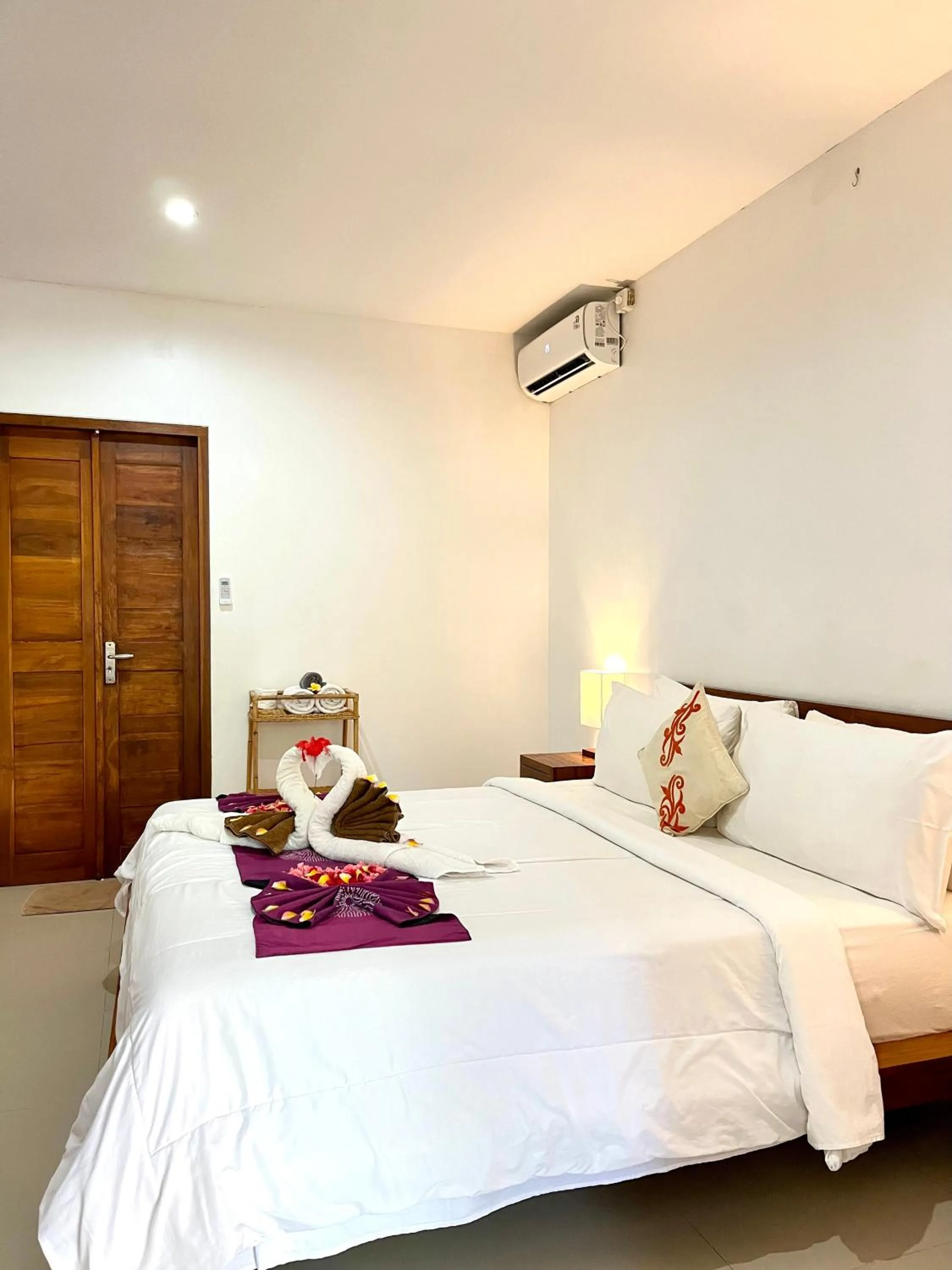 Bed in Pererenan nengah guest house canggu