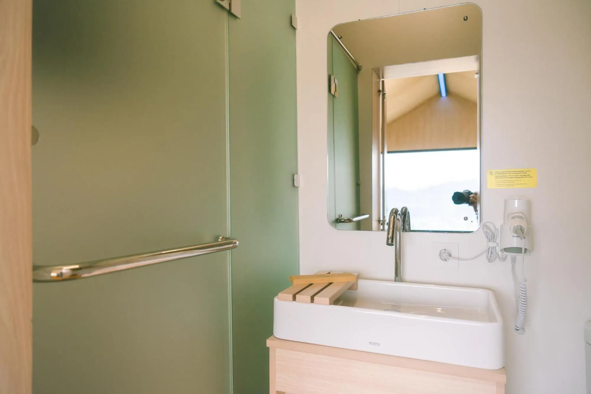 Bathroom in Bobocabin Kintamani, Bali