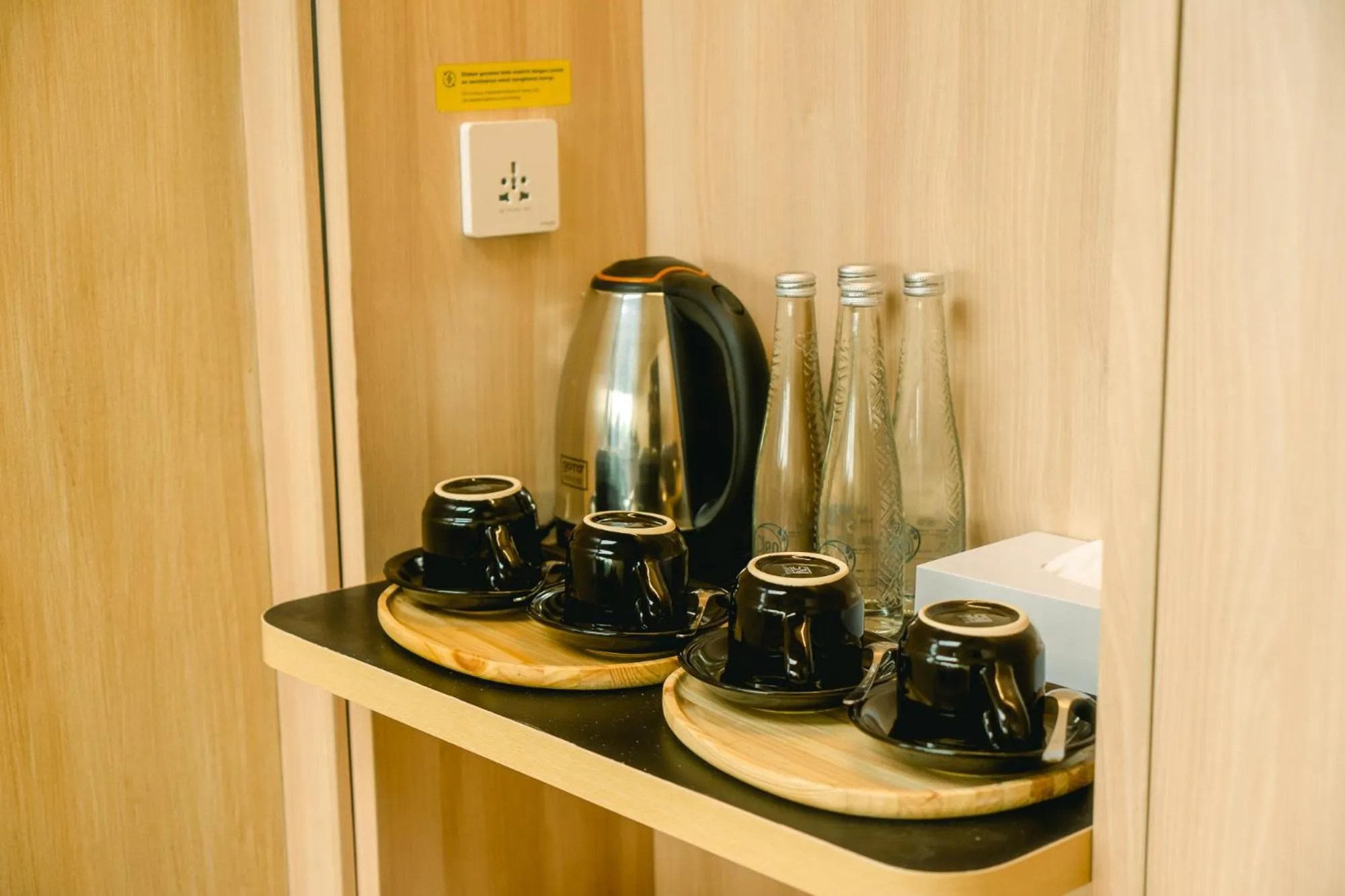 Seating area in Bobocabin Kintamani, Bali