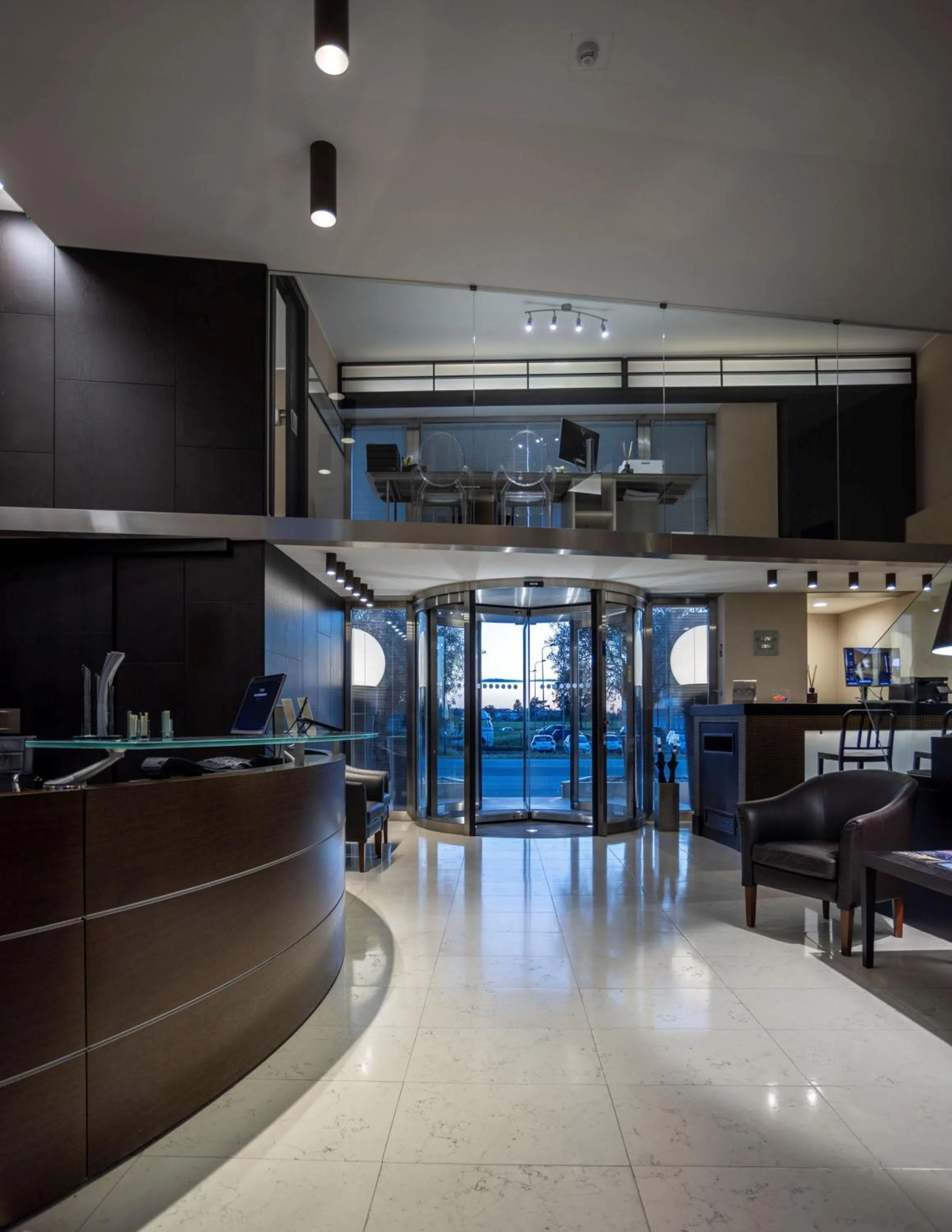 Lobby or reception in Stadio Hotel