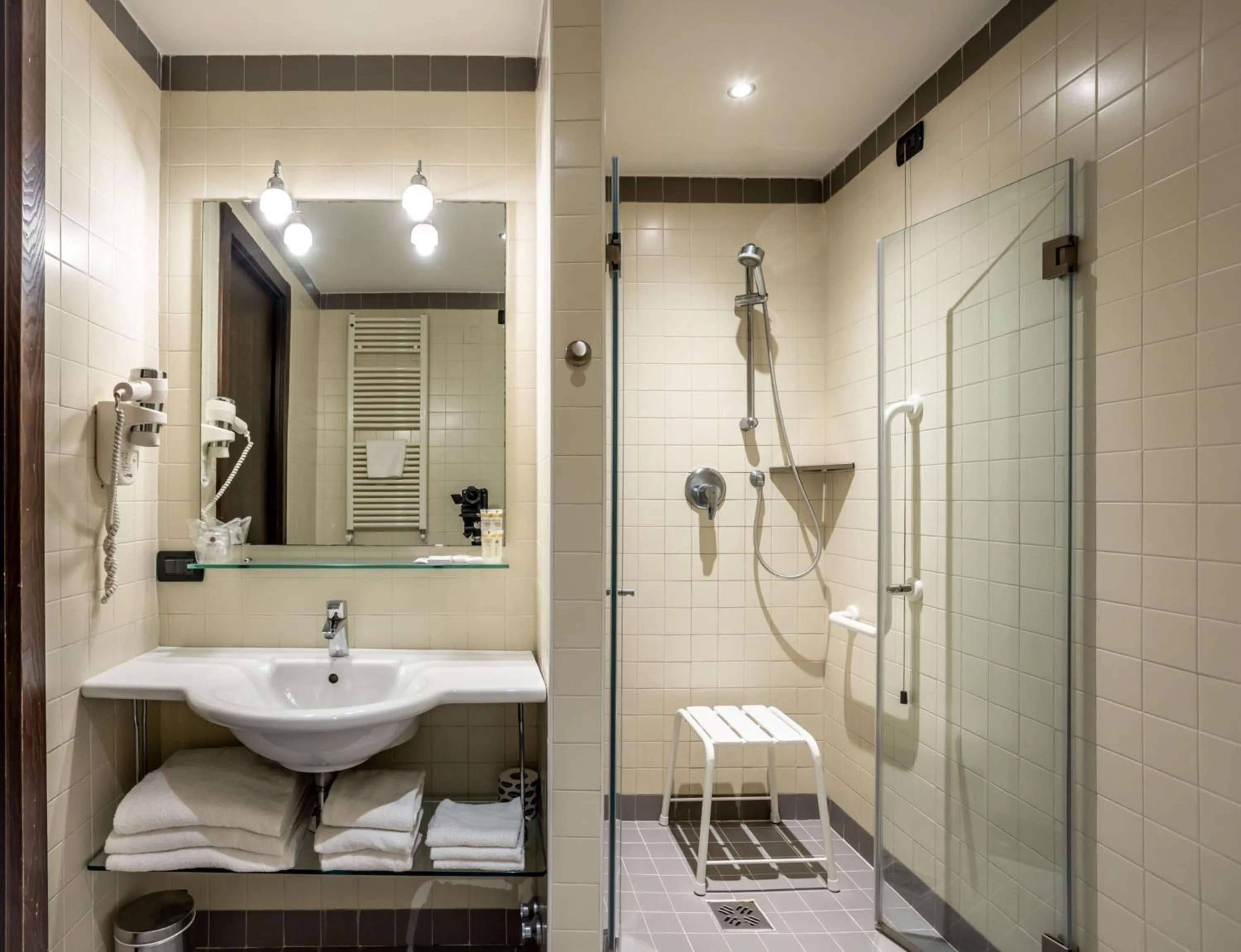 Facility for disabled guests in Stadio Hotel