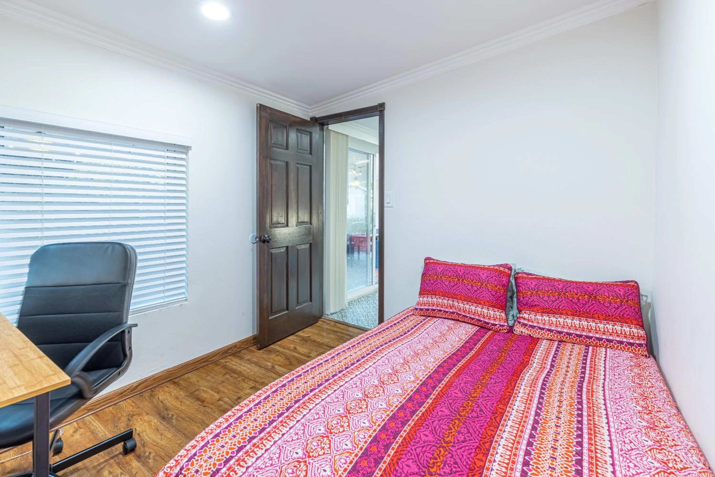 Bed in Spacious Home with Garden & Pool