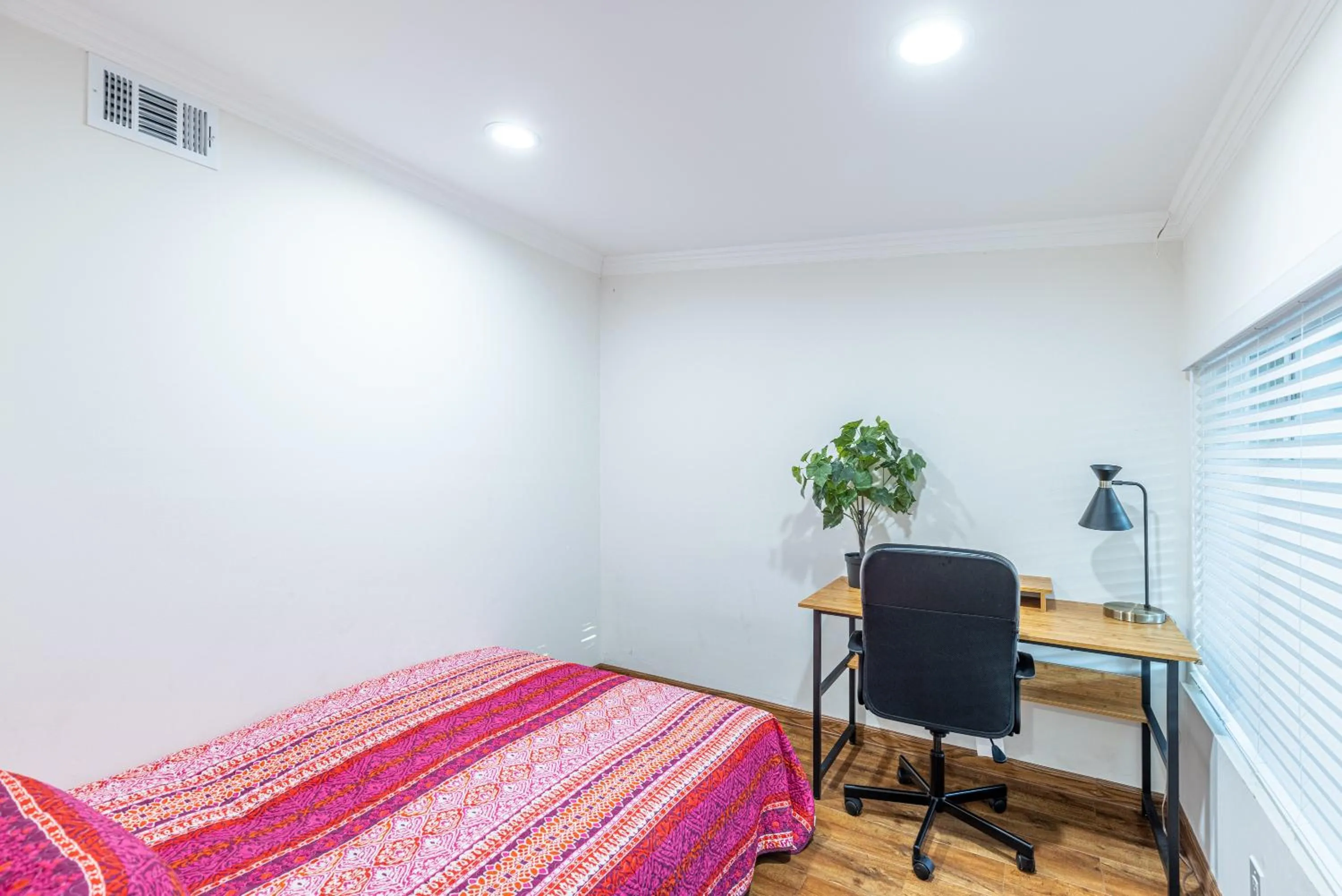 Bed in Spacious Home with Garden & Pool