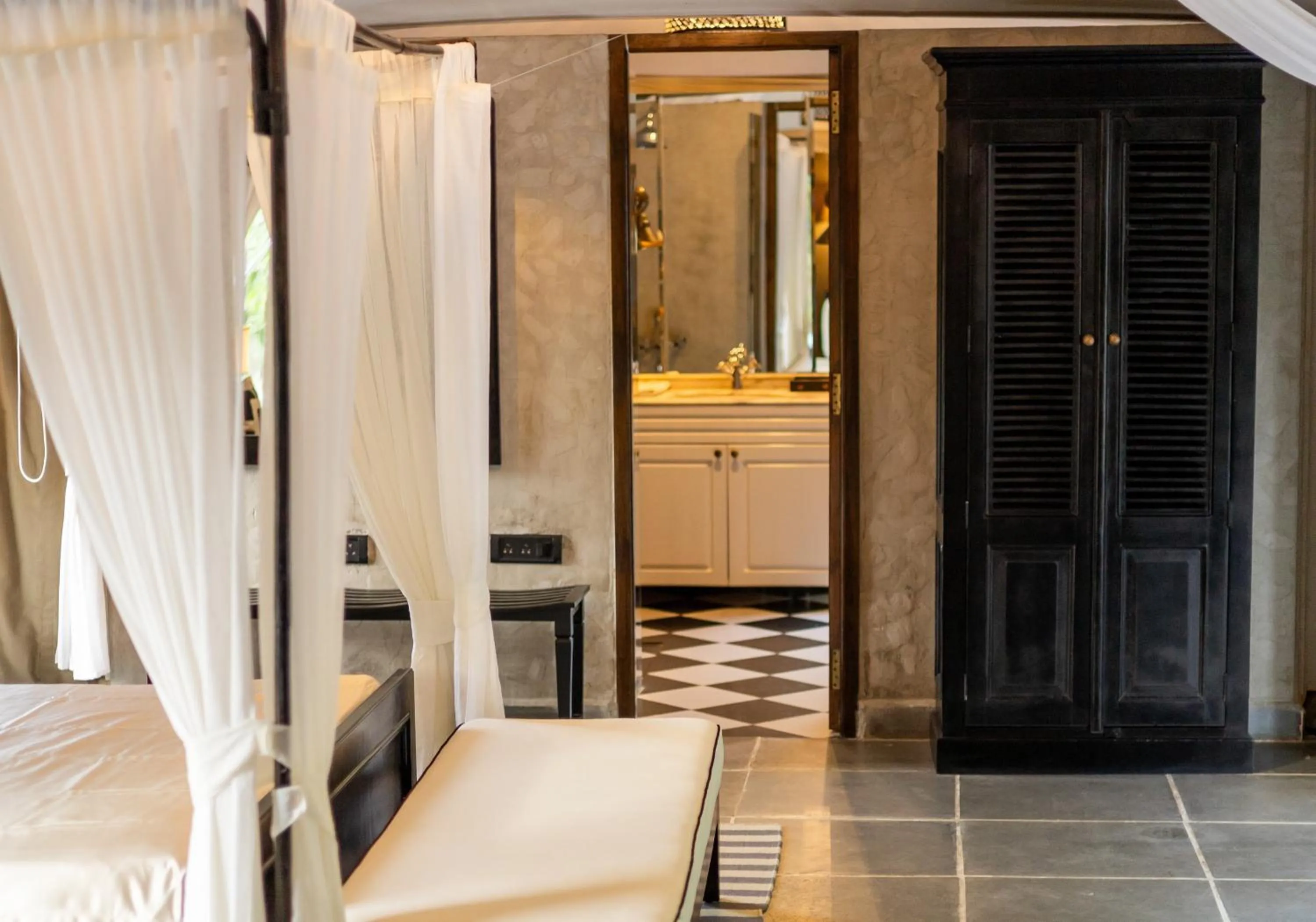 Bed in The Alampara Resort - Luxury Boutique Glamping & Water sports