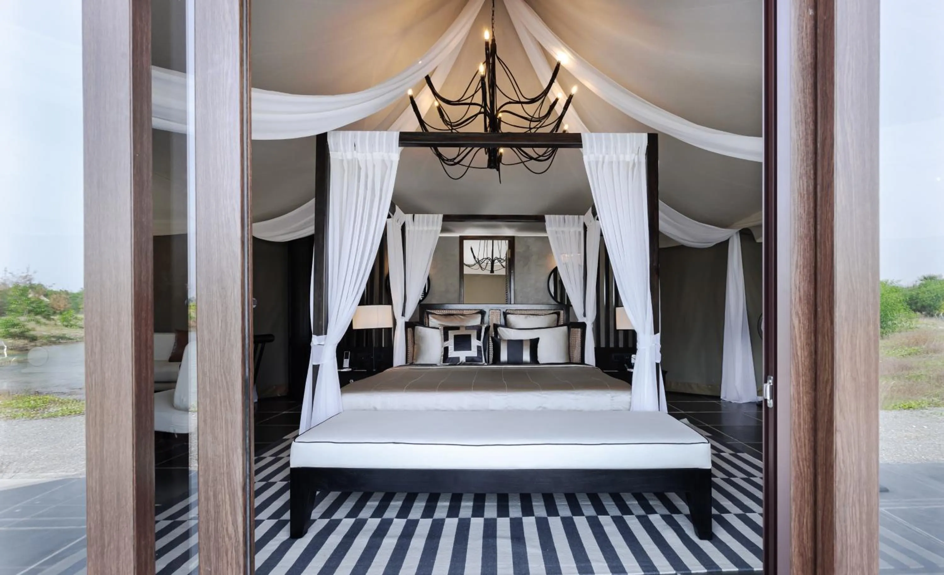 Facade/entrance, Bed in The Alampara Resort - Luxury Boutique Glamping & Water sports
