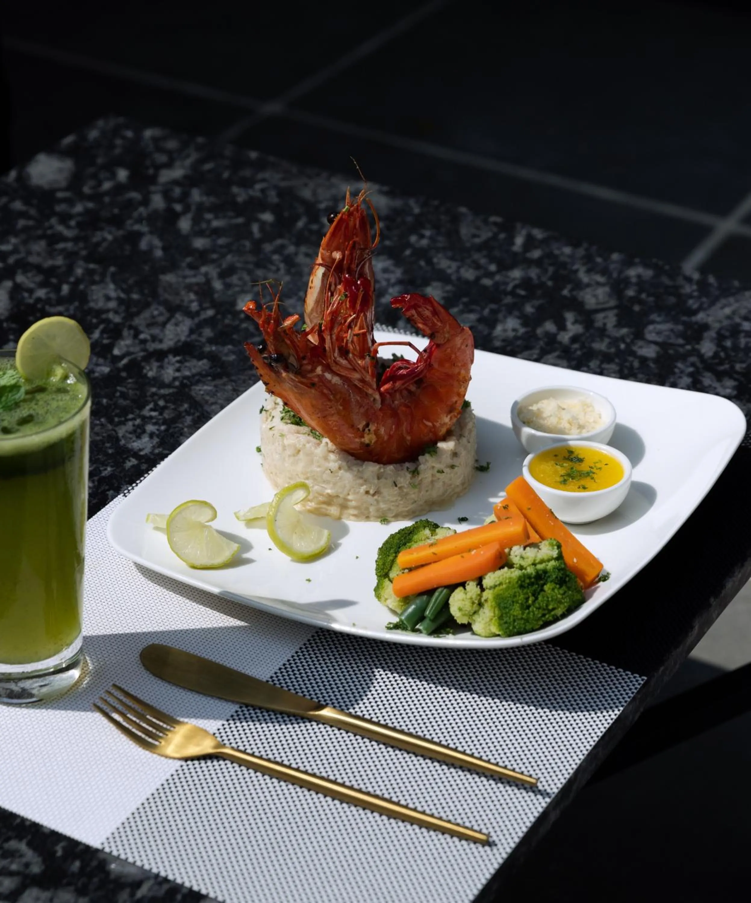 Restaurant/places to eat in The Alampara Resort - Luxury Boutique Glamping & Water sports