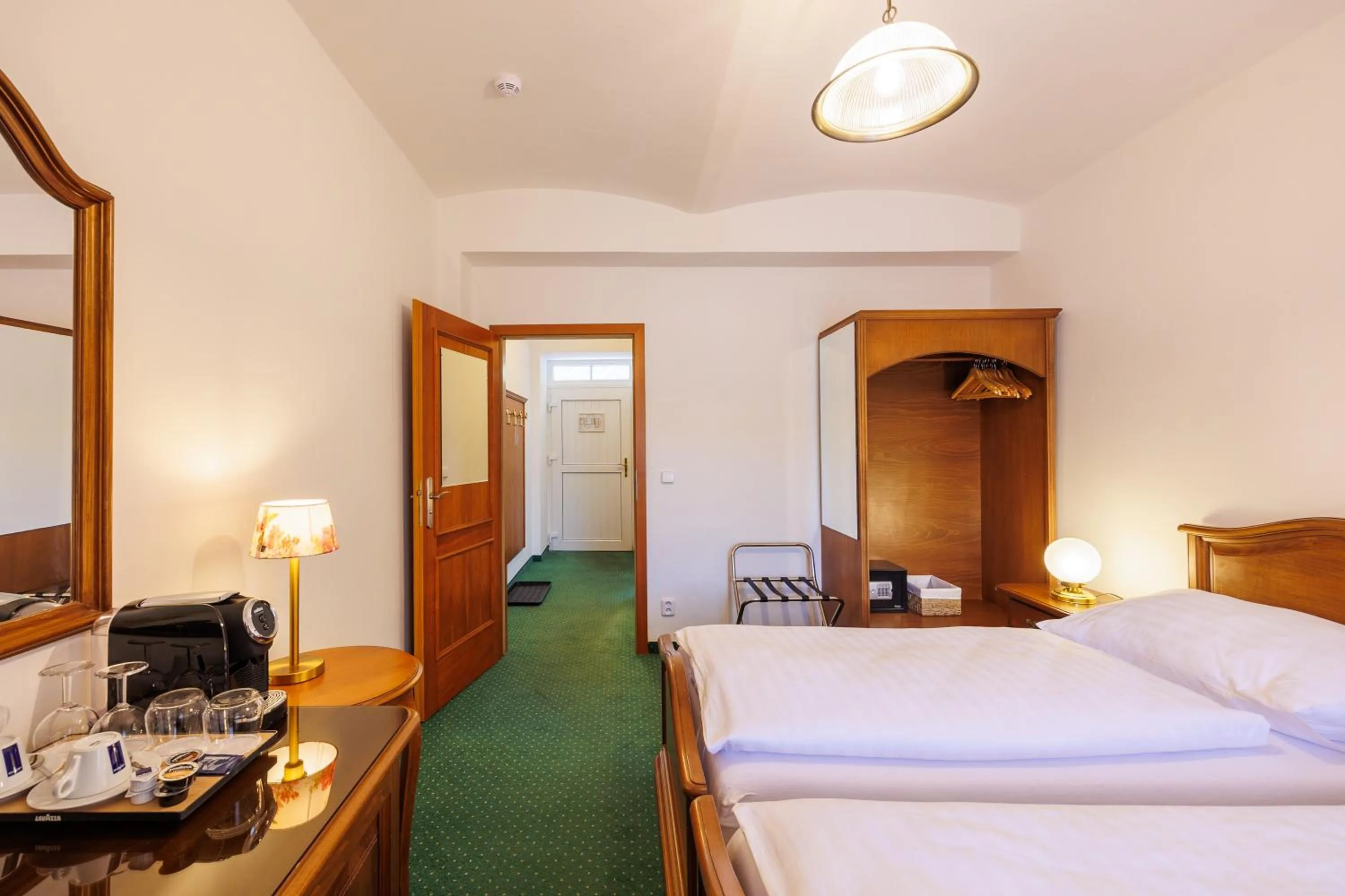 Bed in Hotel U Zámečku Cihelny