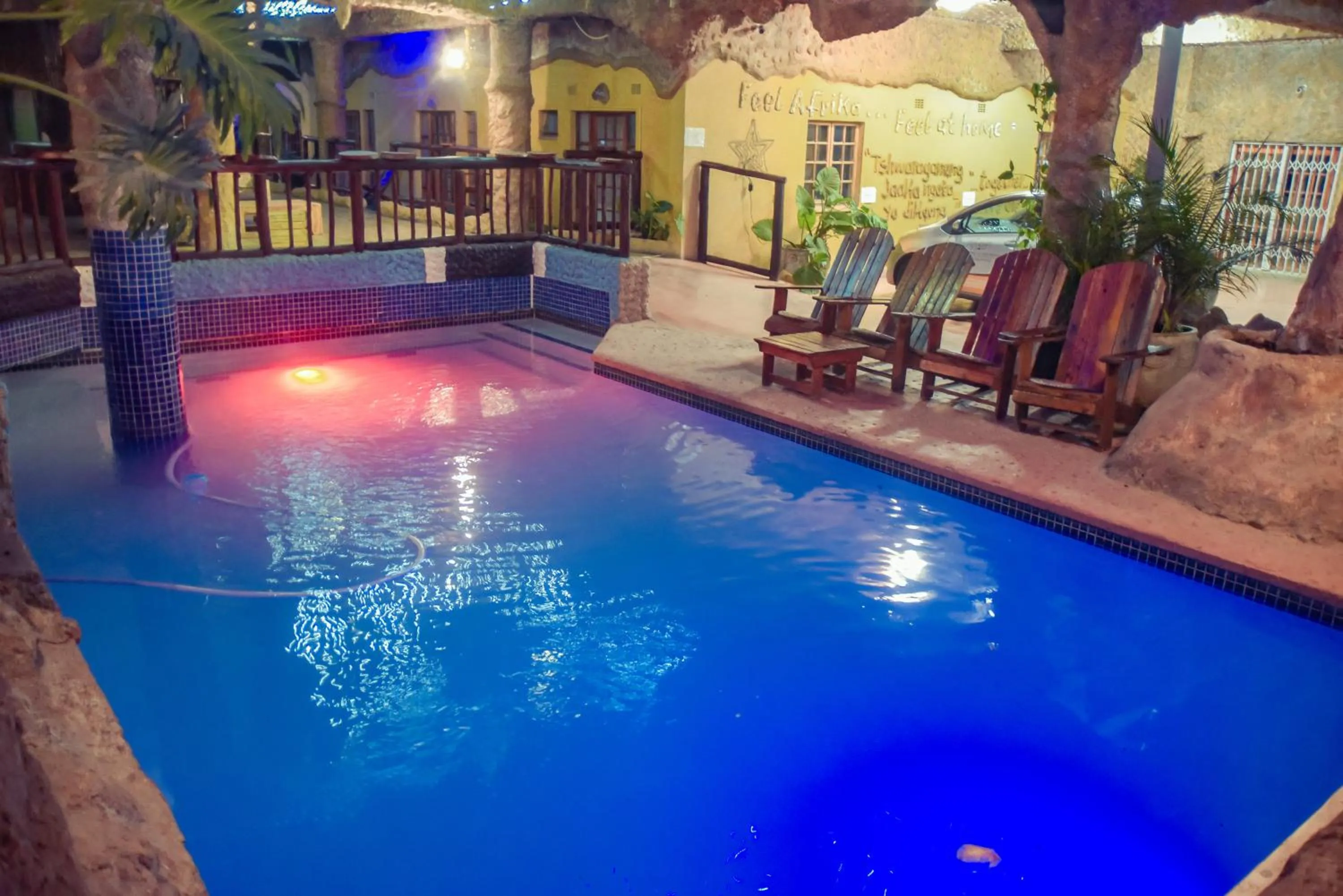 Swimming pool in African Home Hotel