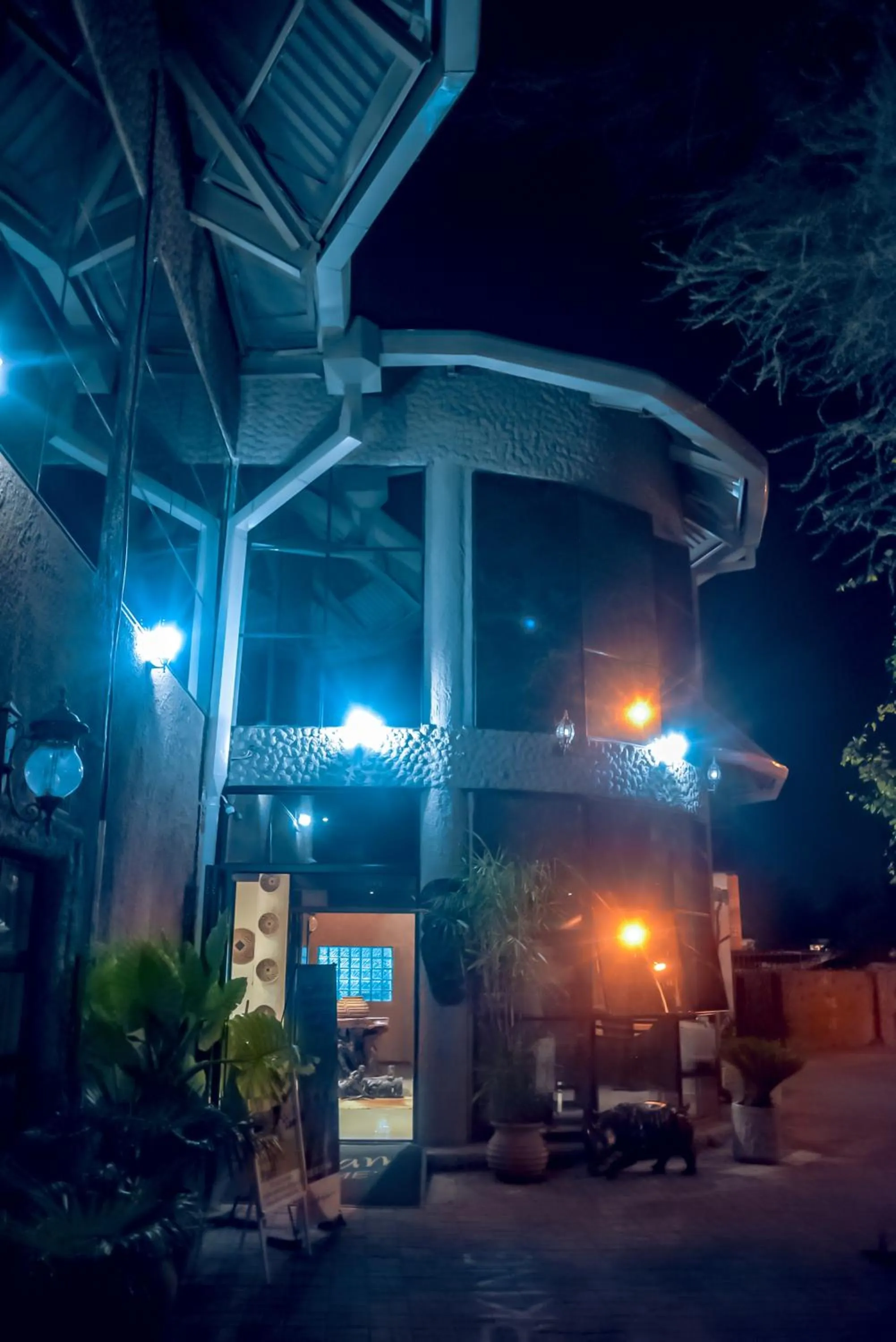 Property building in African Home Hotel