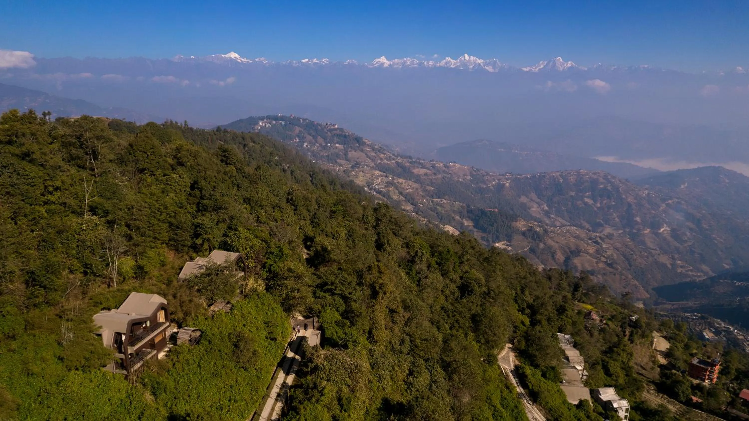 Mountain view in Kavya Himalayas