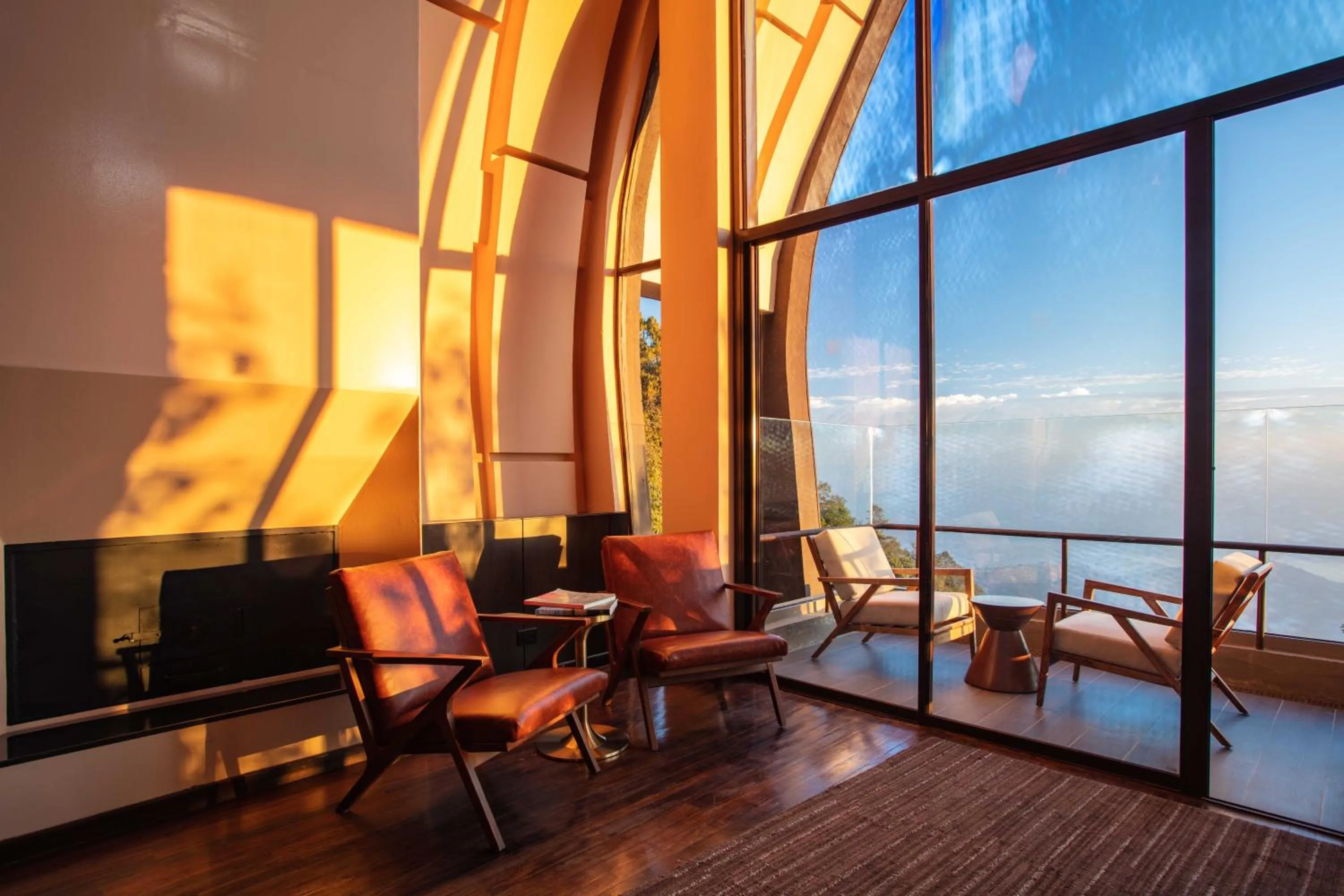 Seating area in Kavya Himalayas