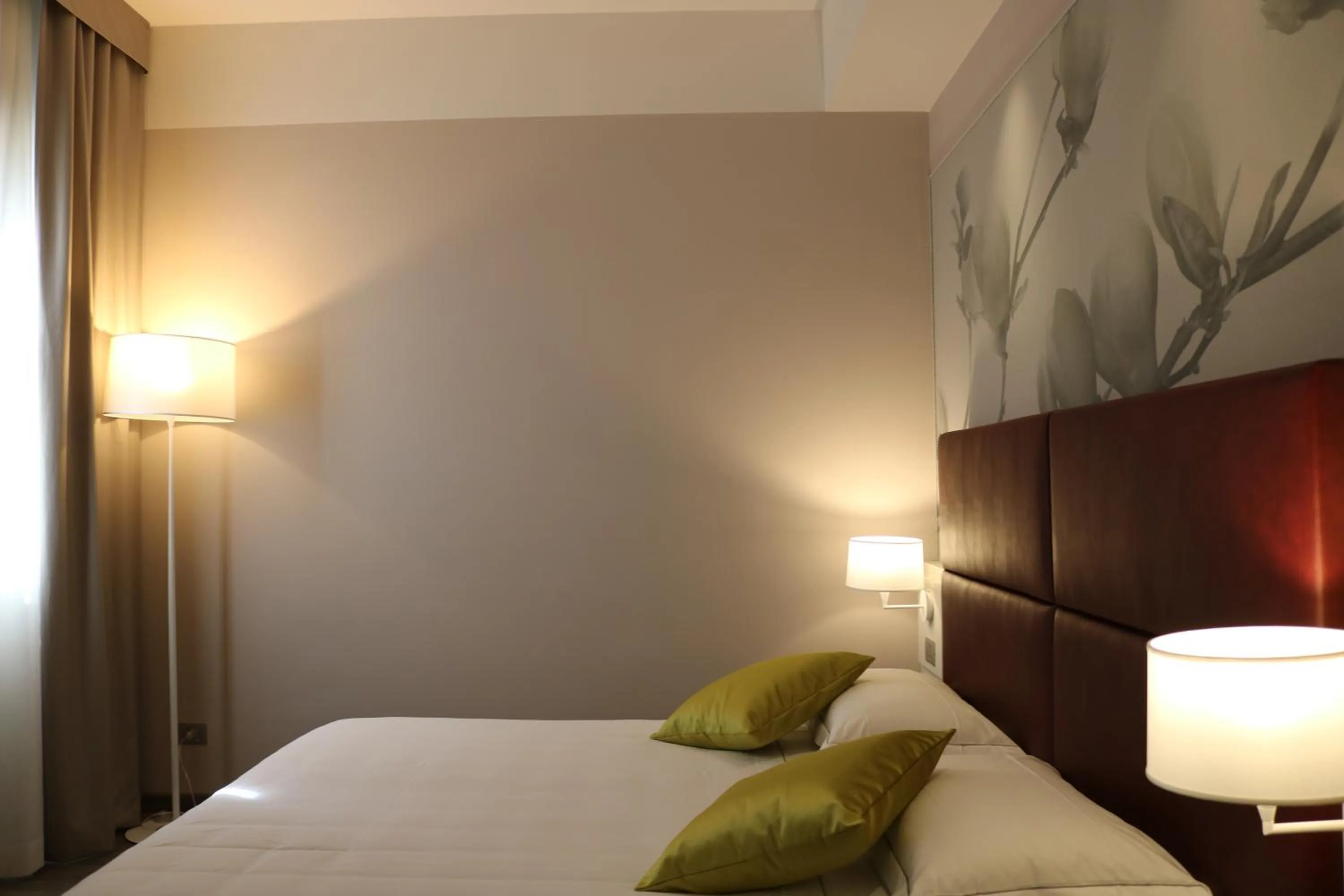 Bed in Hotel Villa Nabila