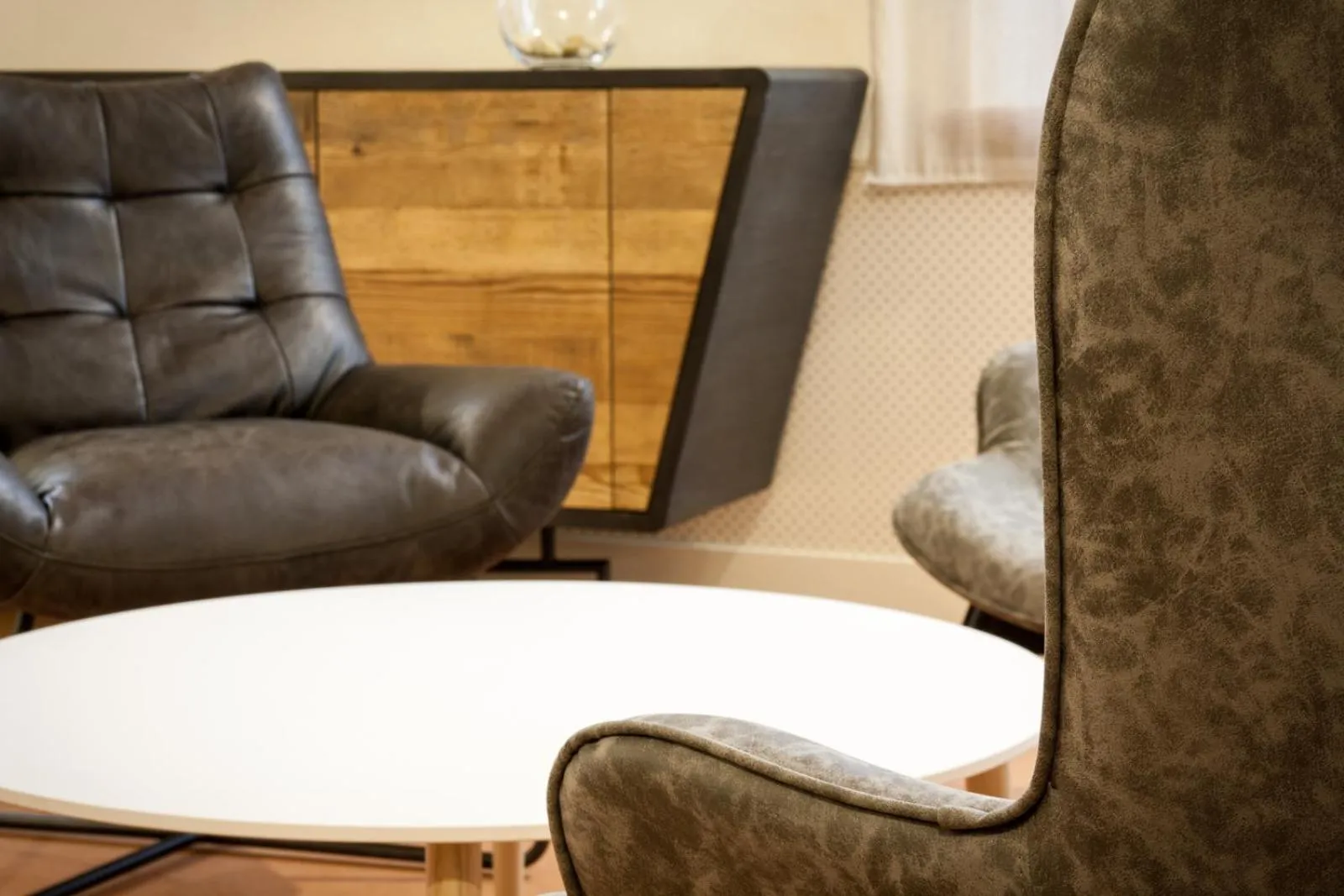 Seating area in Hotel Villa Nabila