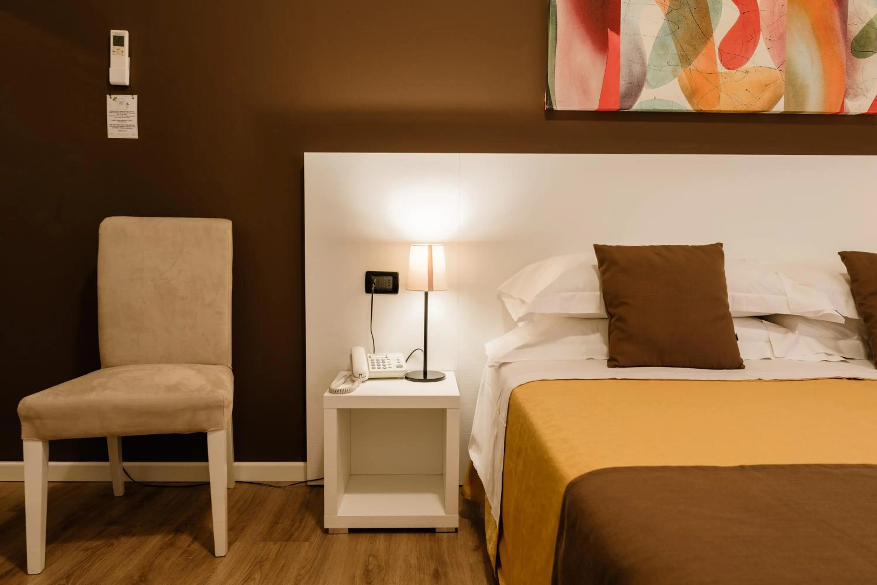 Bed in Hotel Eden Salò