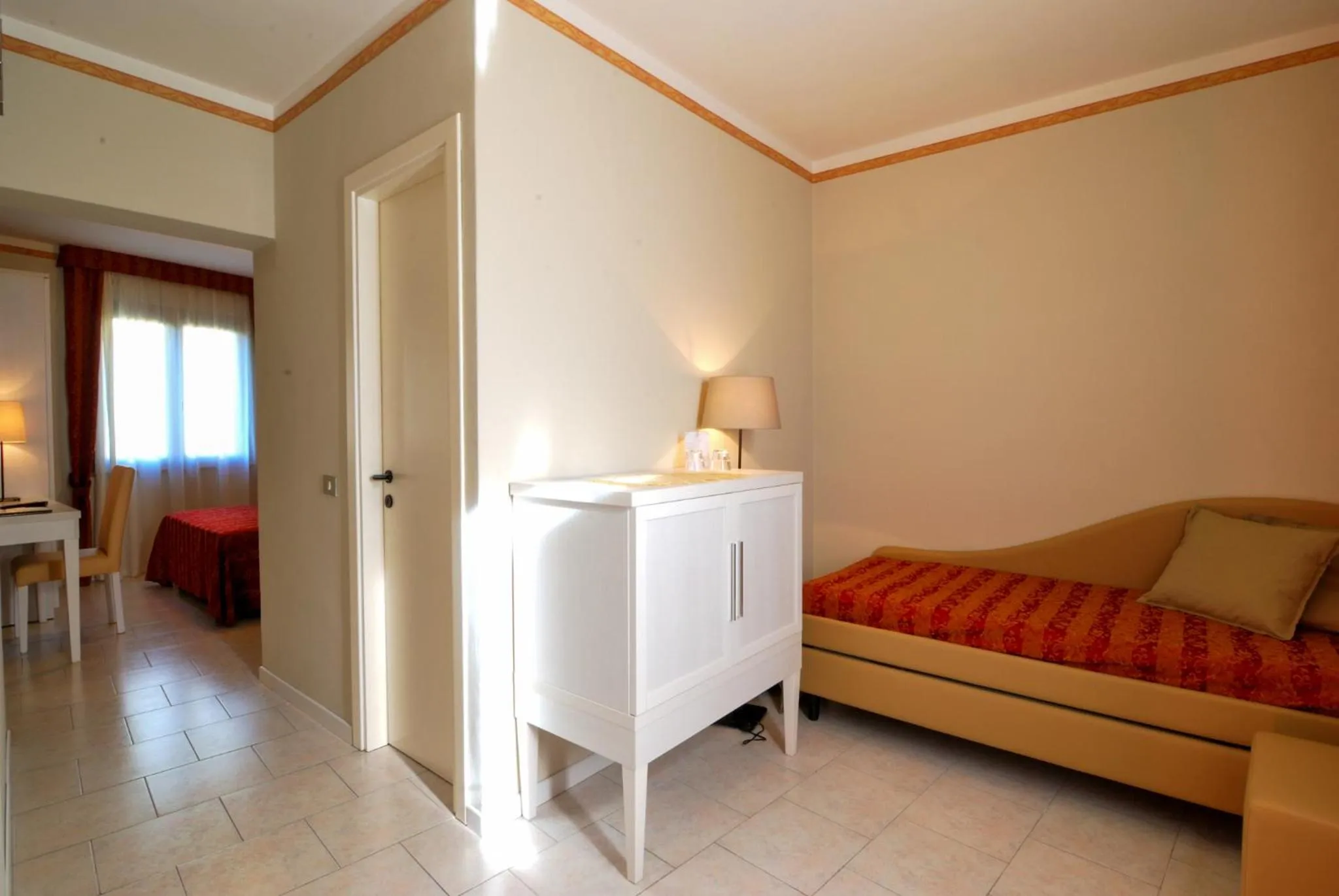 Bedroom, Bed in Hotel Eden Salò