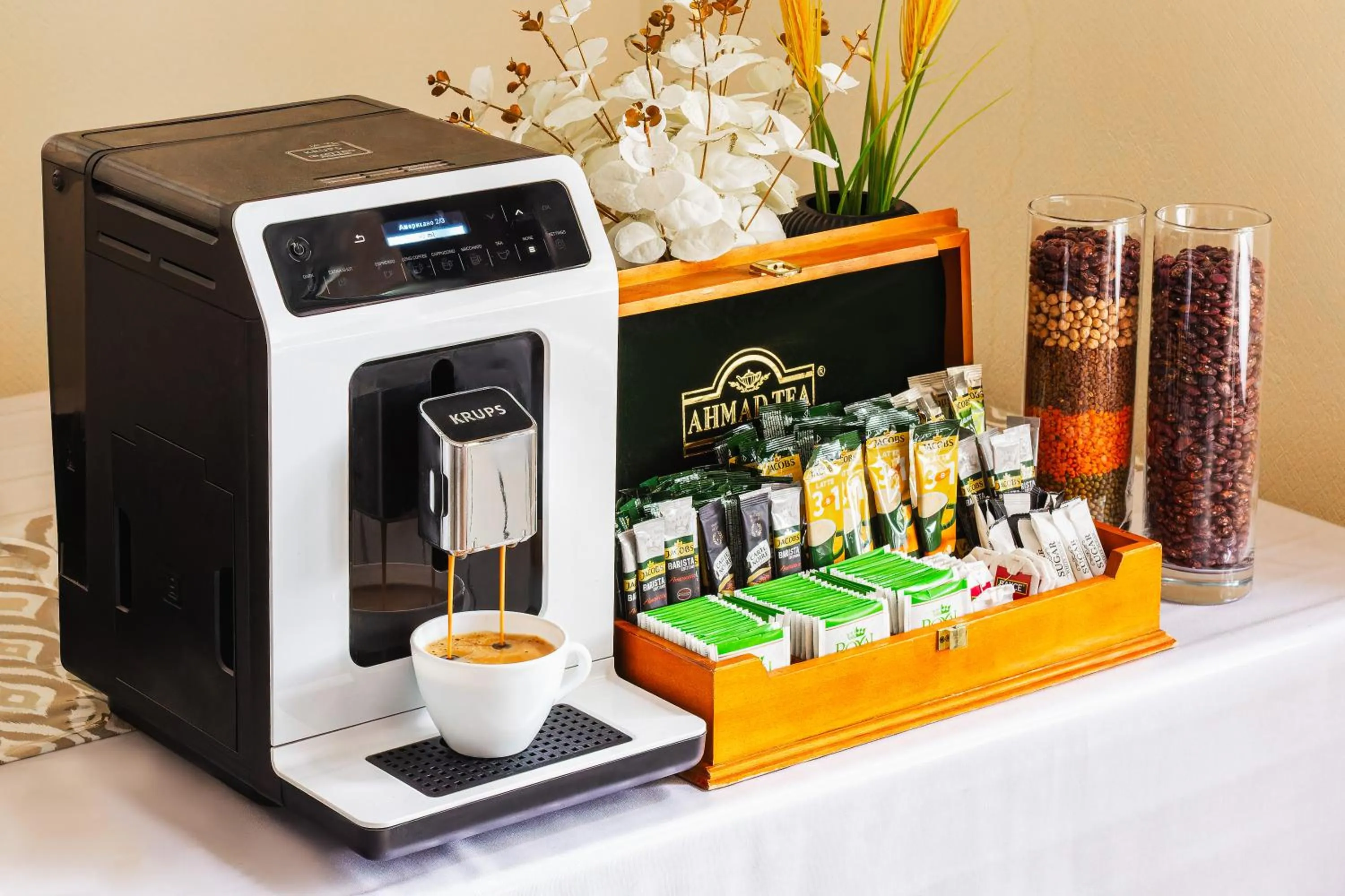 Coffee/tea facilities in Grand Nur Hotel