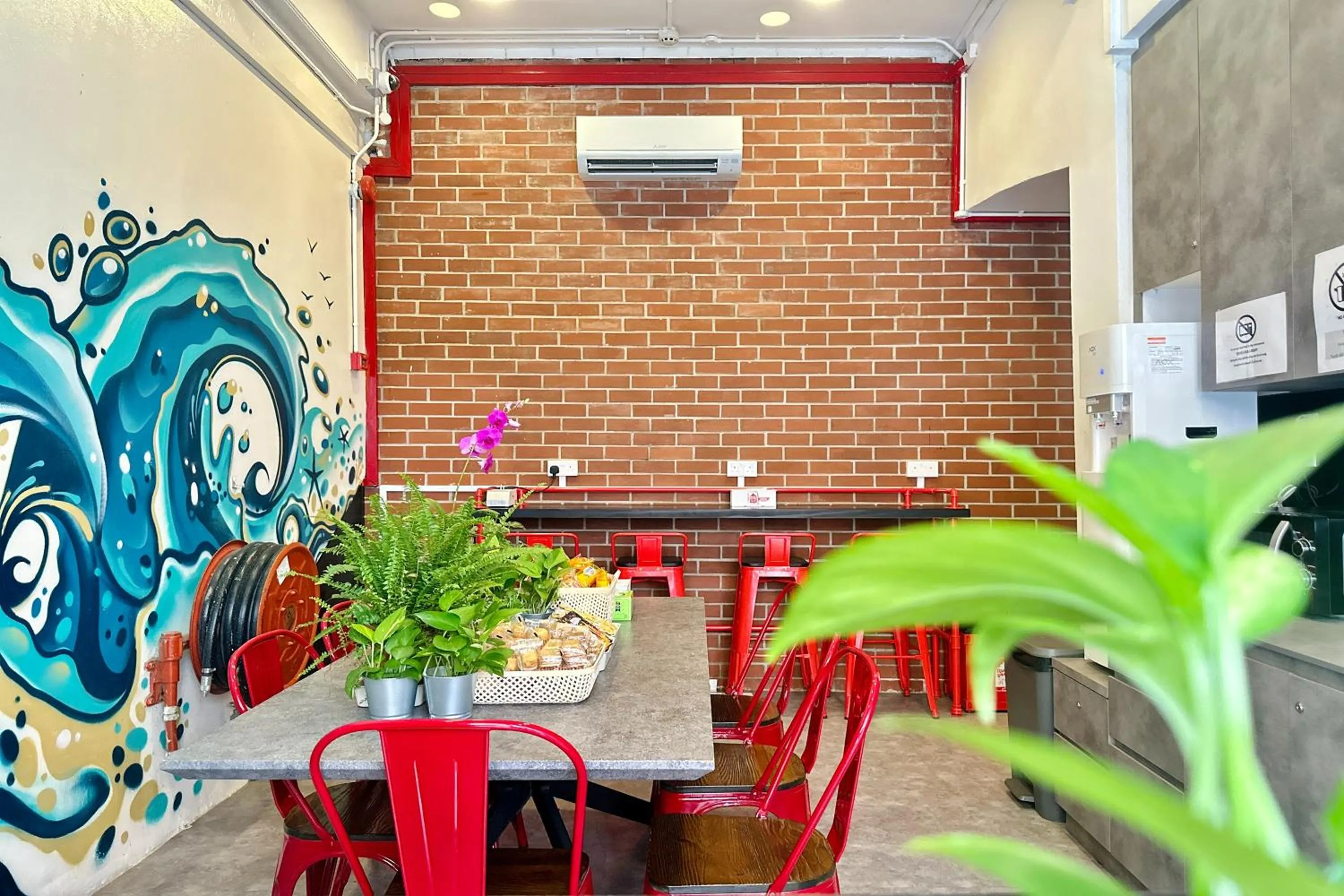 Lobby or reception in Rucksack Inn Temple Street