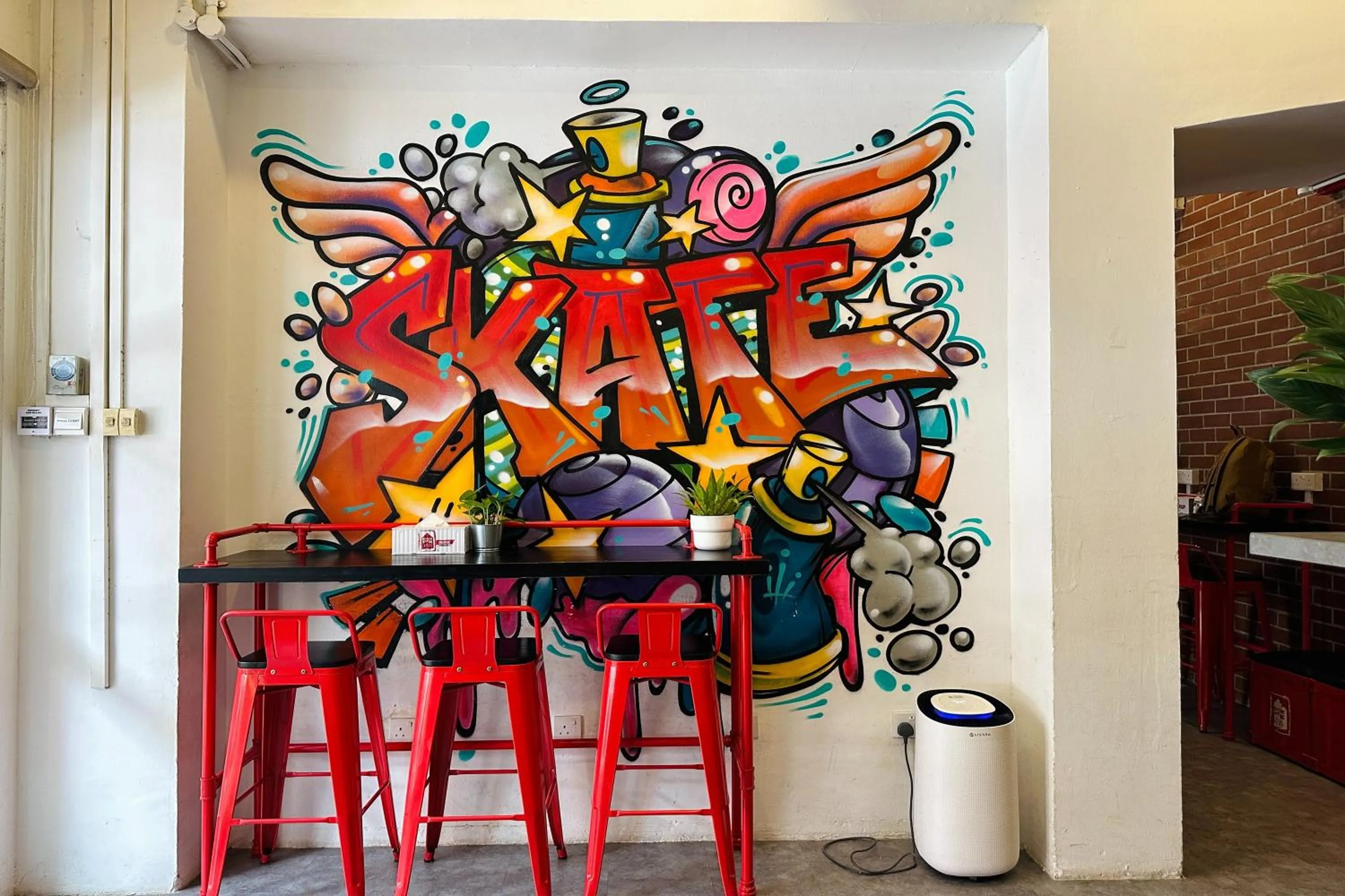 Lobby or reception in Rucksack Inn Temple Street