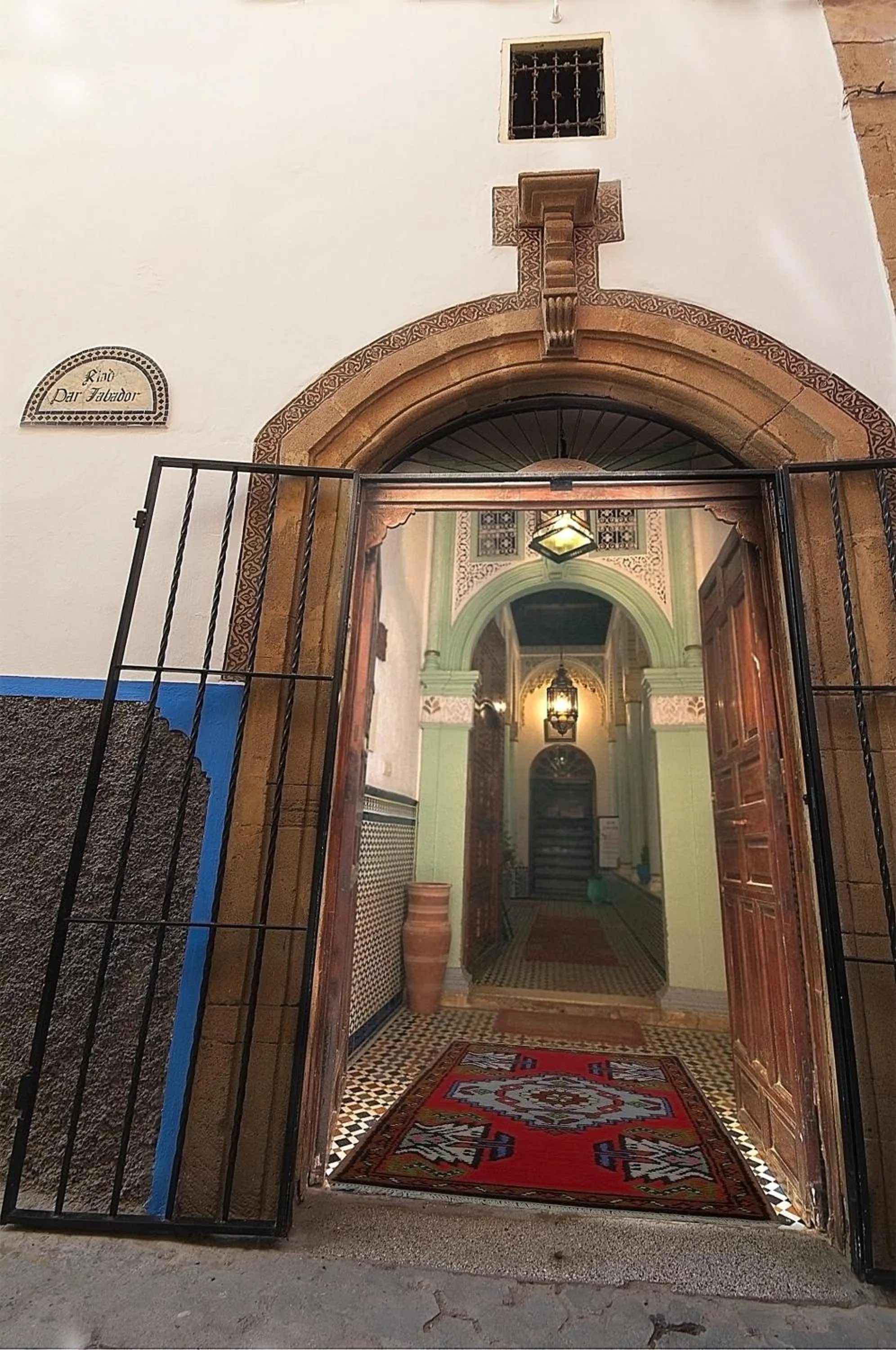 Facade/entrance in Riad Dar Jabador