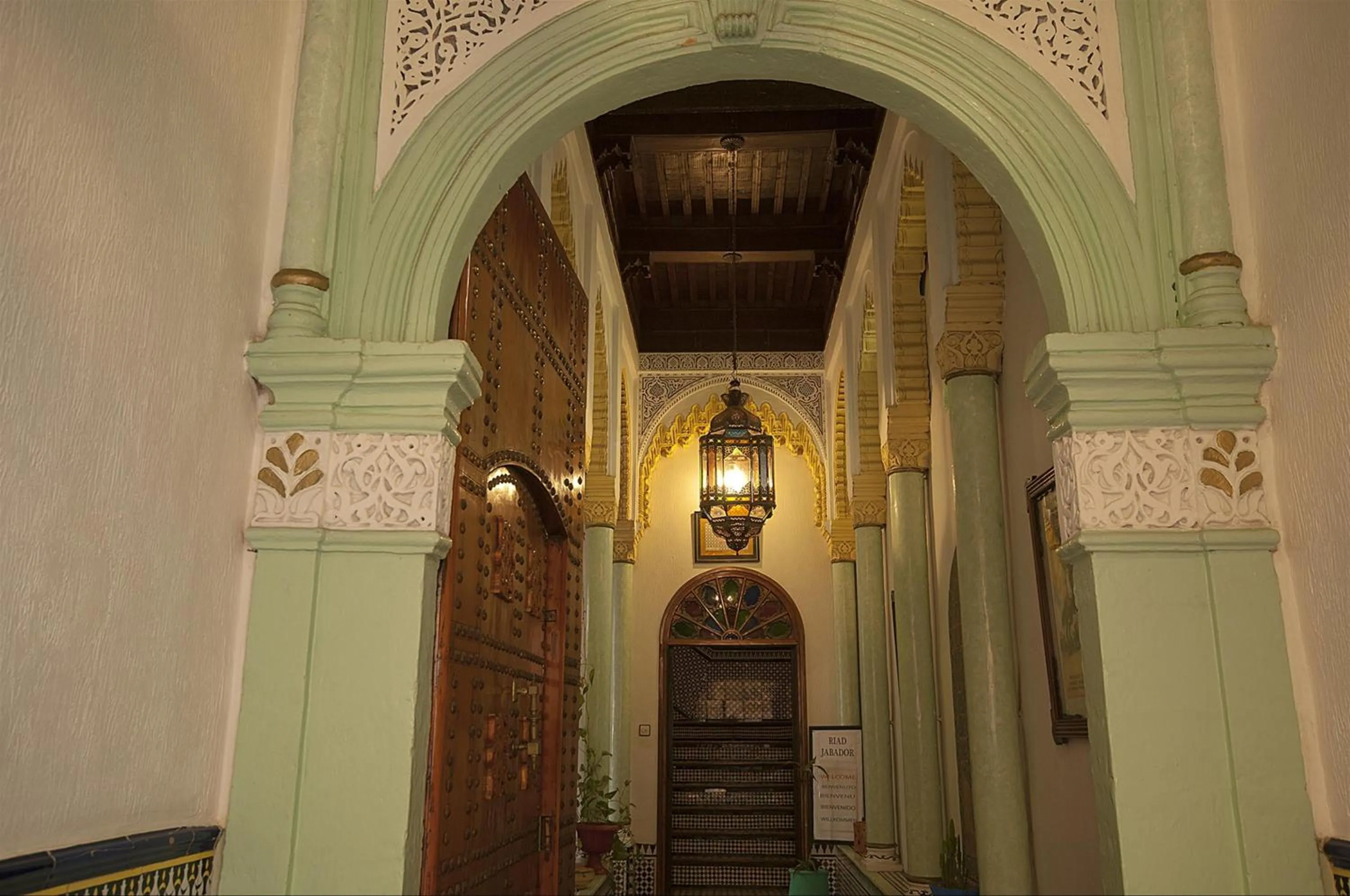 Facade/entrance in Riad Dar Jabador