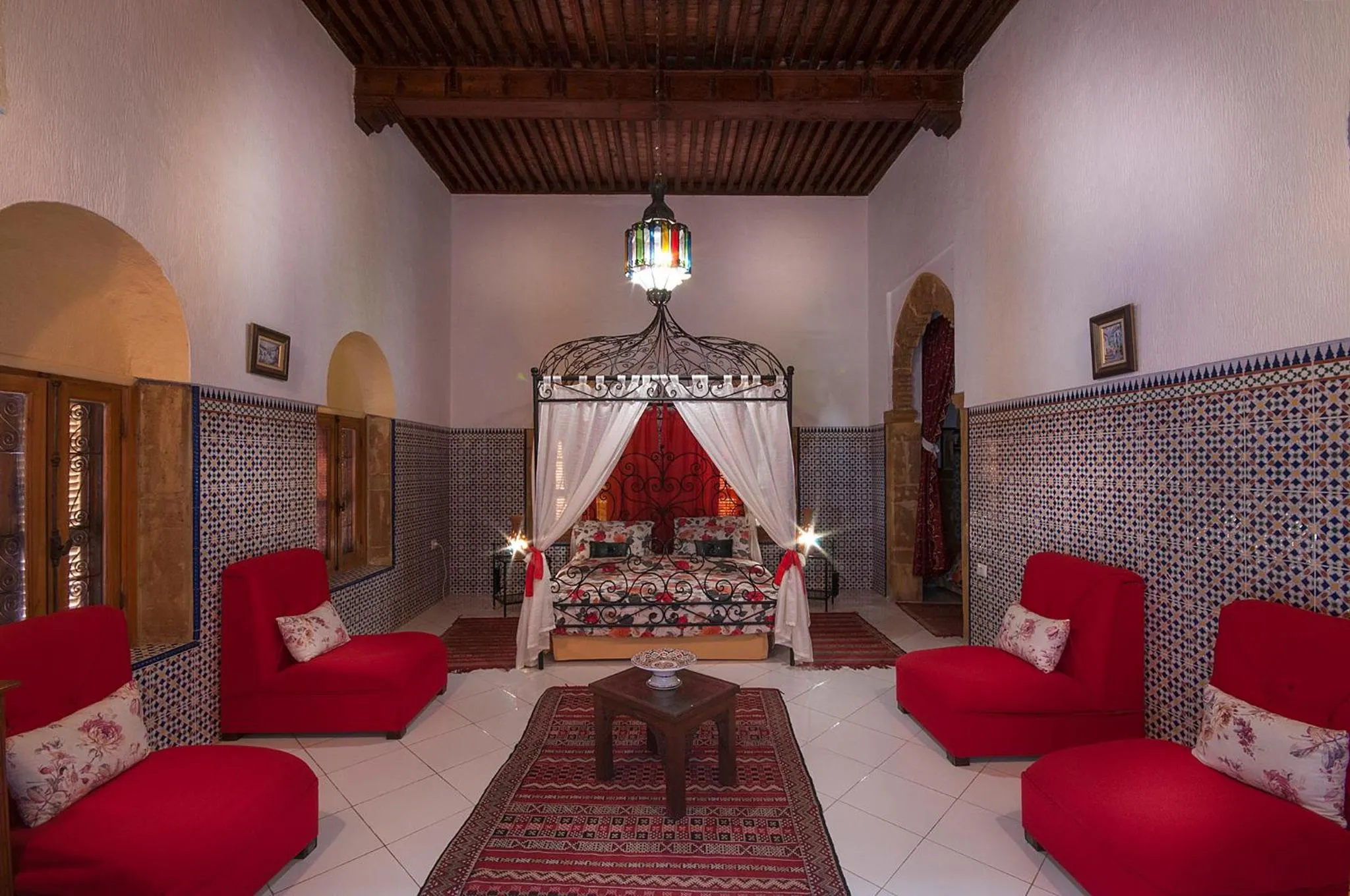 Bedroom in Riad Dar Jabador