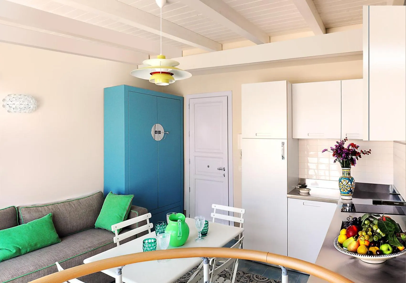 Decorative detail in Cala del Porto Residence